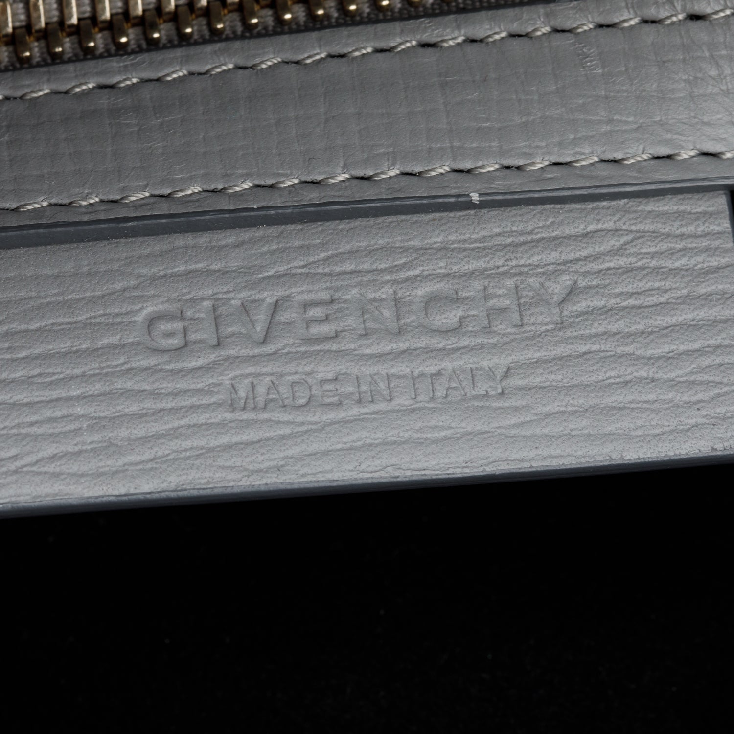 Givenchy Grey Box Leather Mini Pandora Box Chain Bag