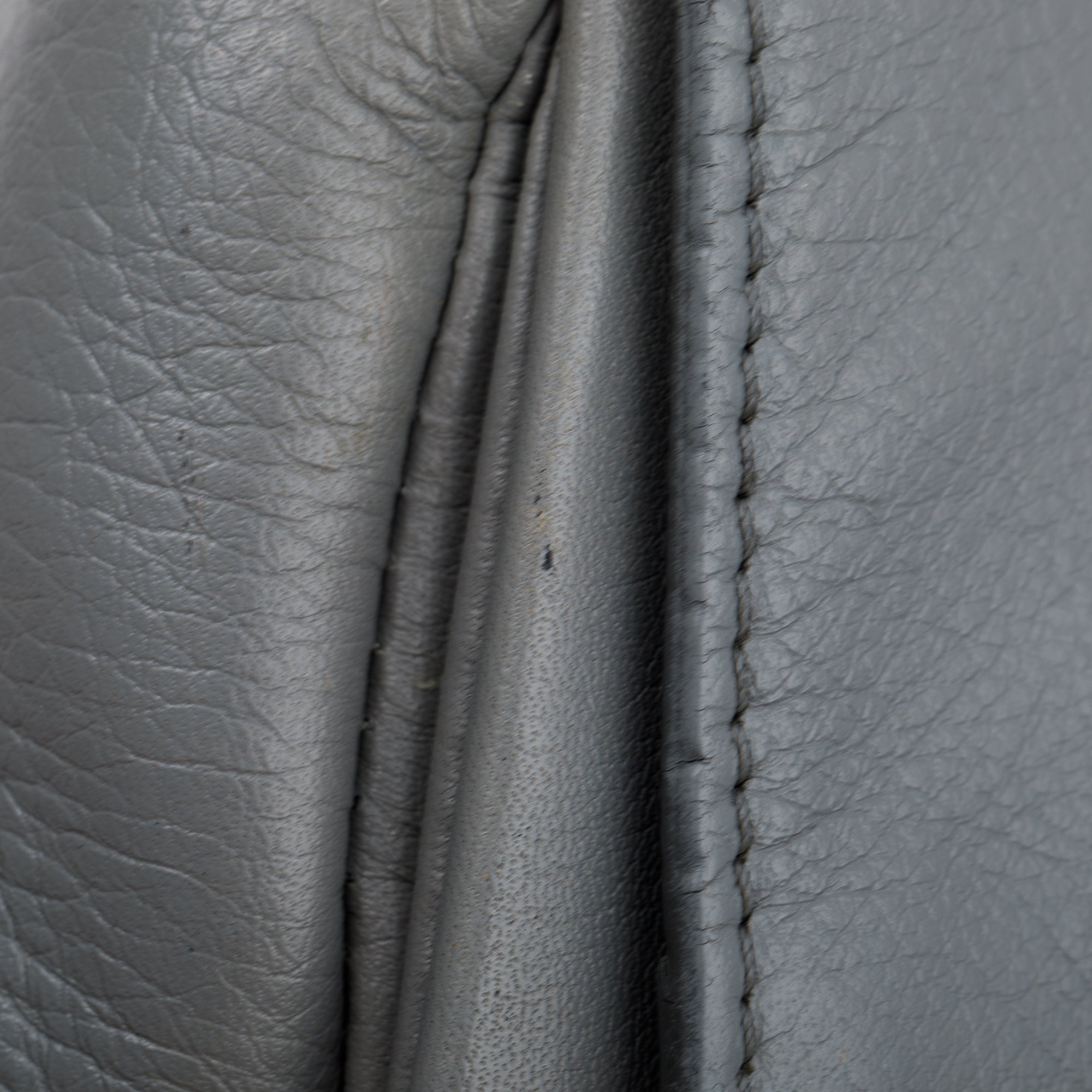 Givenchy Grey Calfskin Leather Pandora Pure Satchel Bag