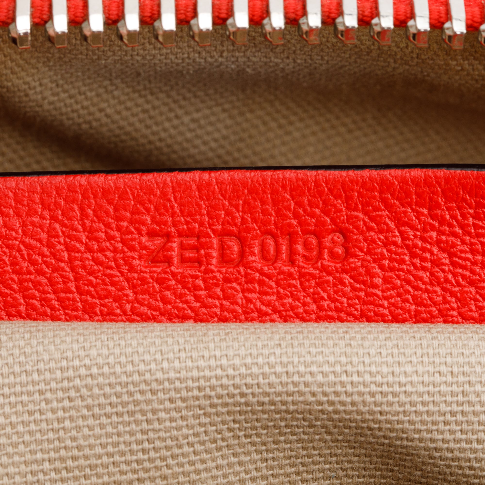 Givenchy Red Grained Leather Small Antigona Bag