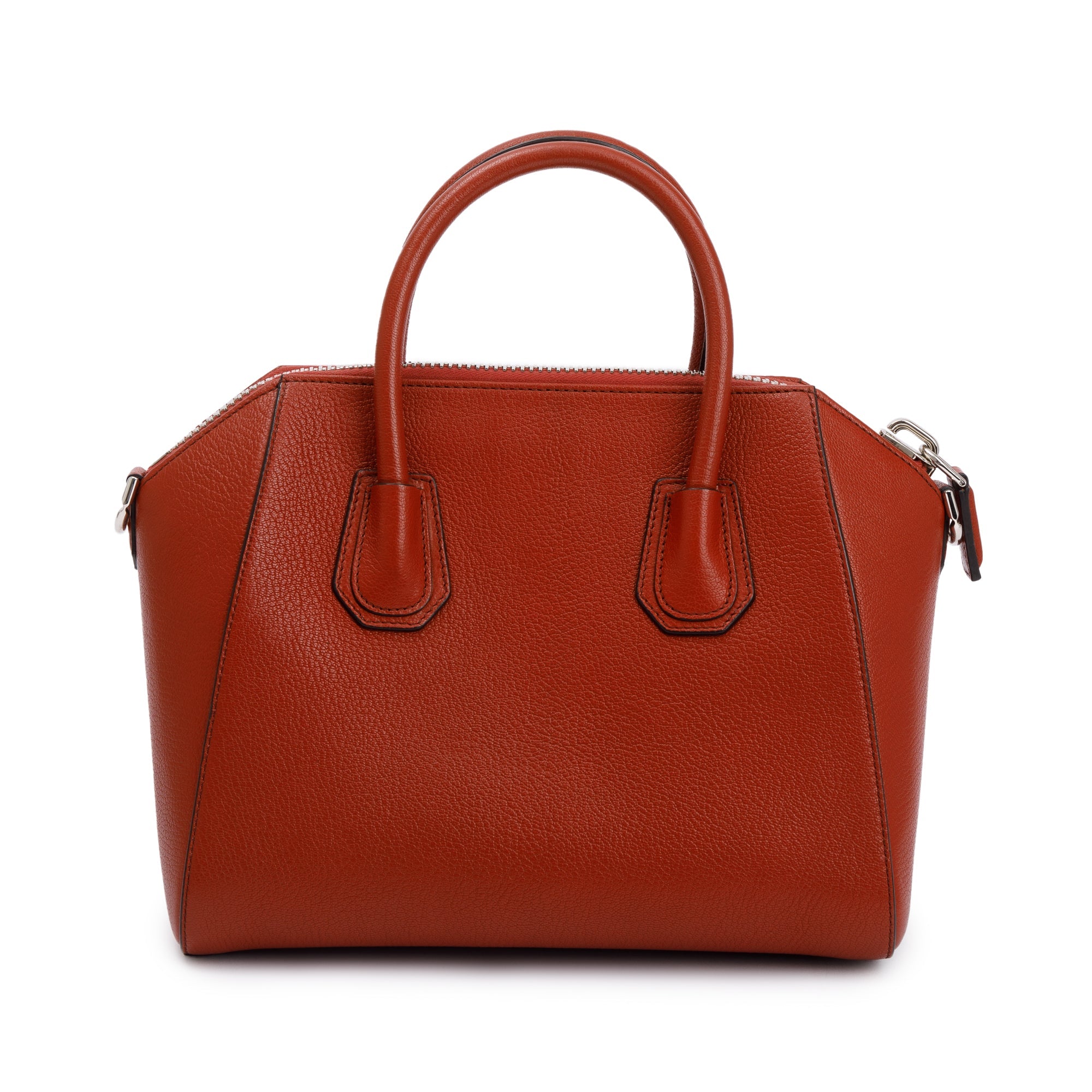 Givenchy Red Sugar Goatskin Leather Small Antigona Bag