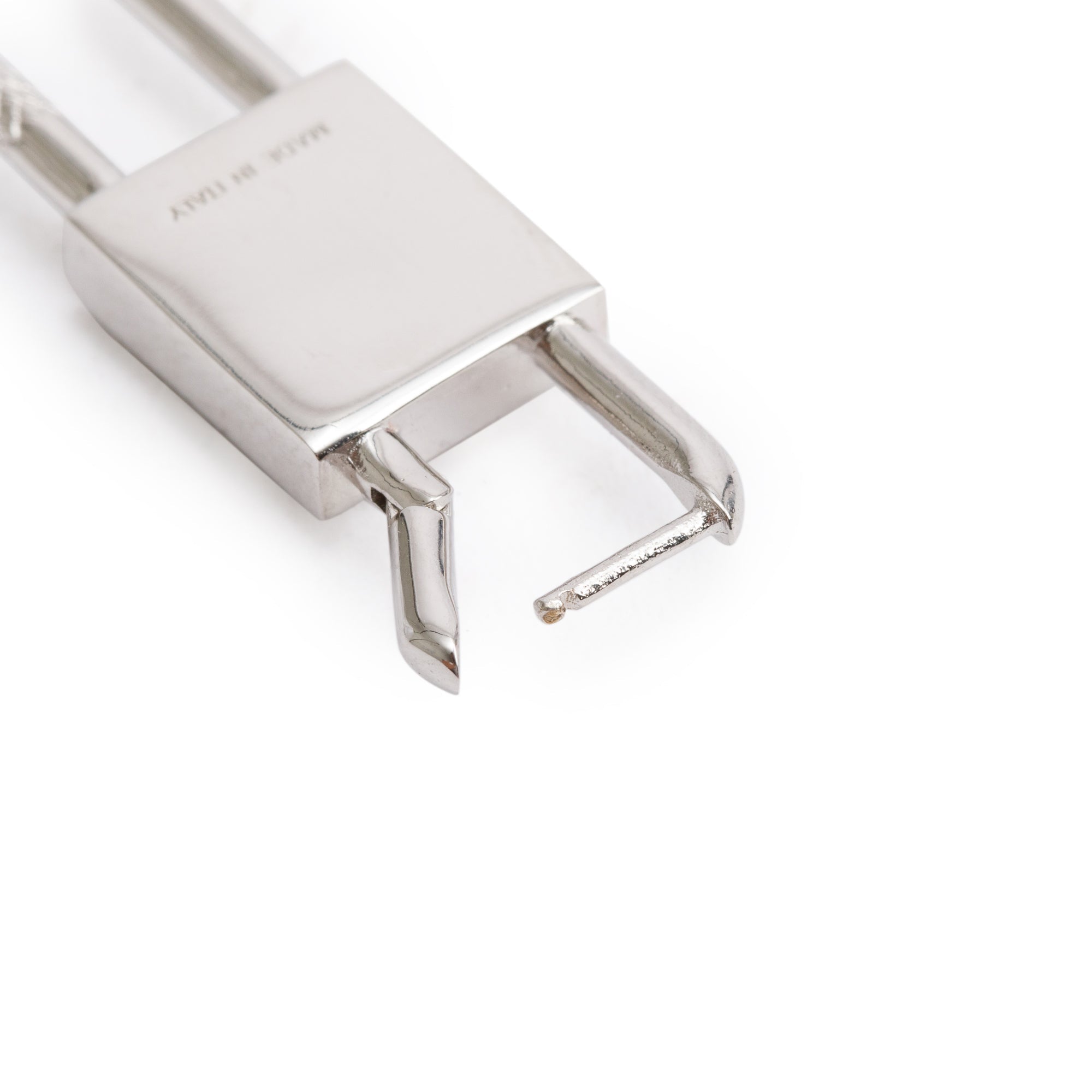 Givenchy Silver-Plated Lock Earrings – OLIVER'S