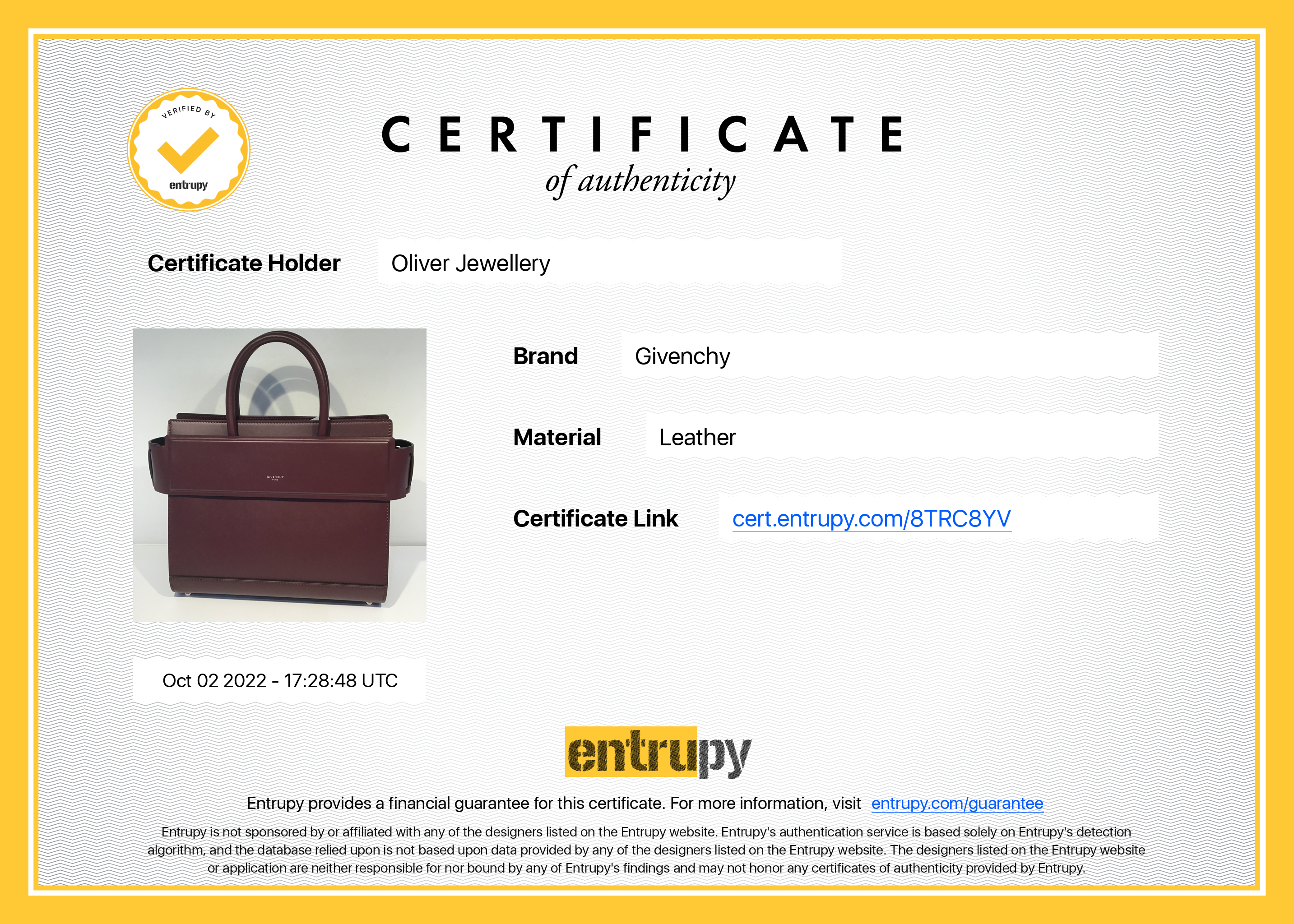 Givenchy Small Horizon Satchel