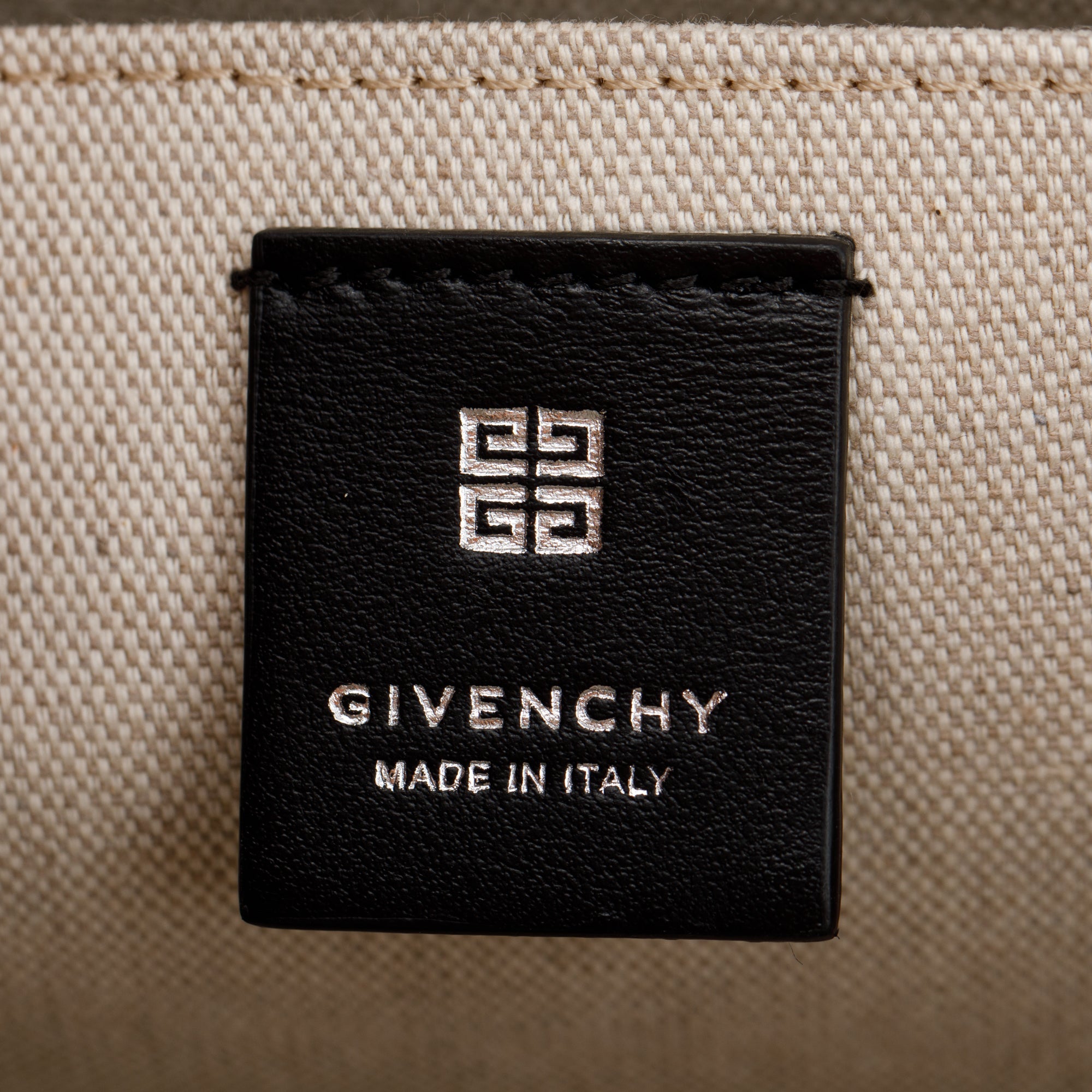 Givenchy White 4G Coated Canvas Medium G Shopping Tote w/ Strap