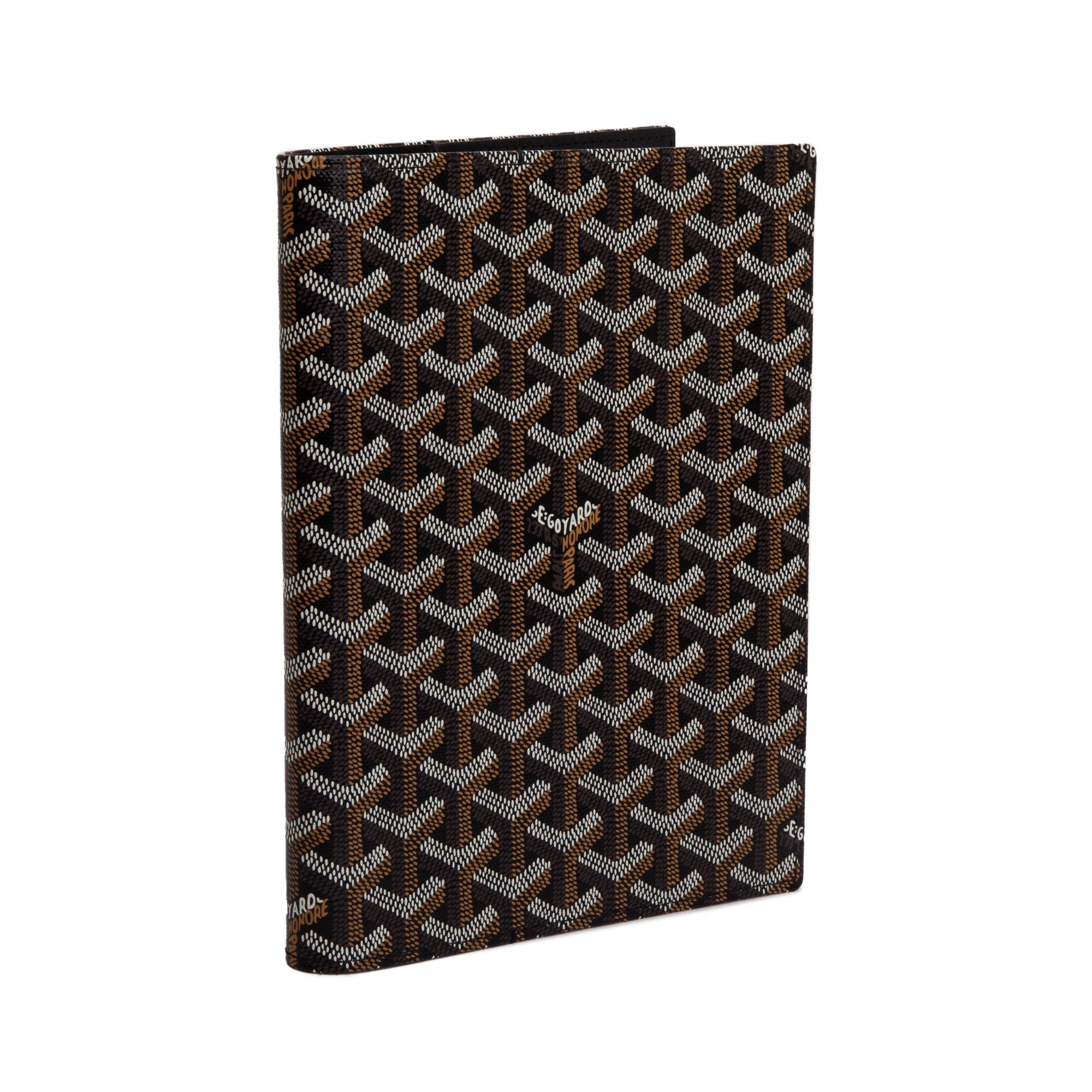 Goyard 2022 Black Monogram Coated Canvas Agenda Holder