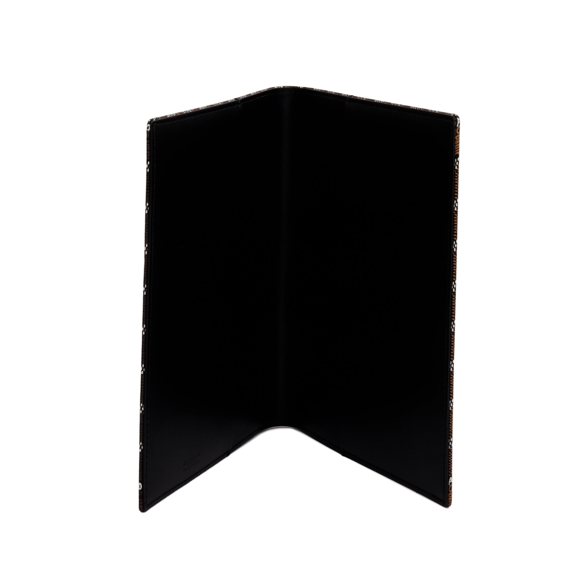 Goyard 2022 Black Monogram Coated Canvas Agenda Holder