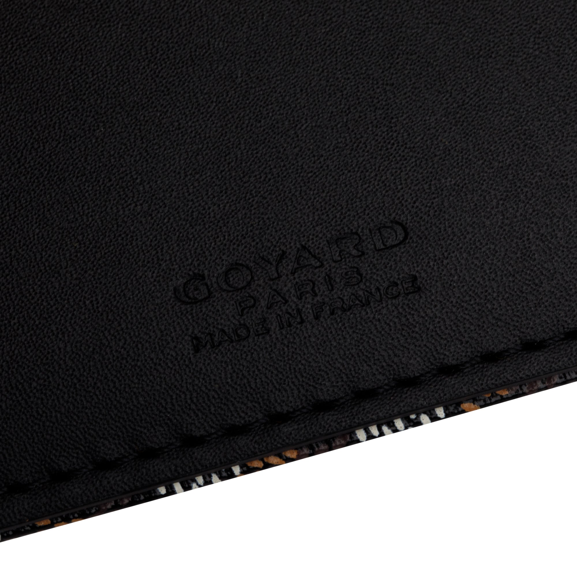 Goyard 2022 Black Monogram Coated Canvas Agenda Holder