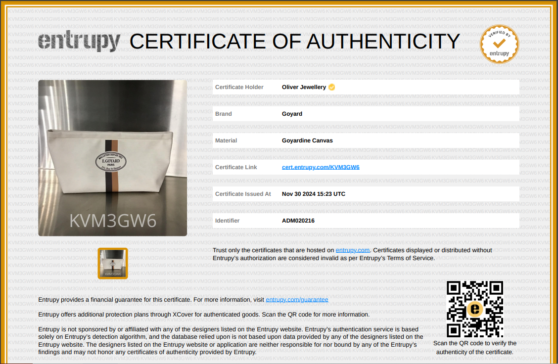 Goyard 2022 Canvas Necessaire Organizer Pouch