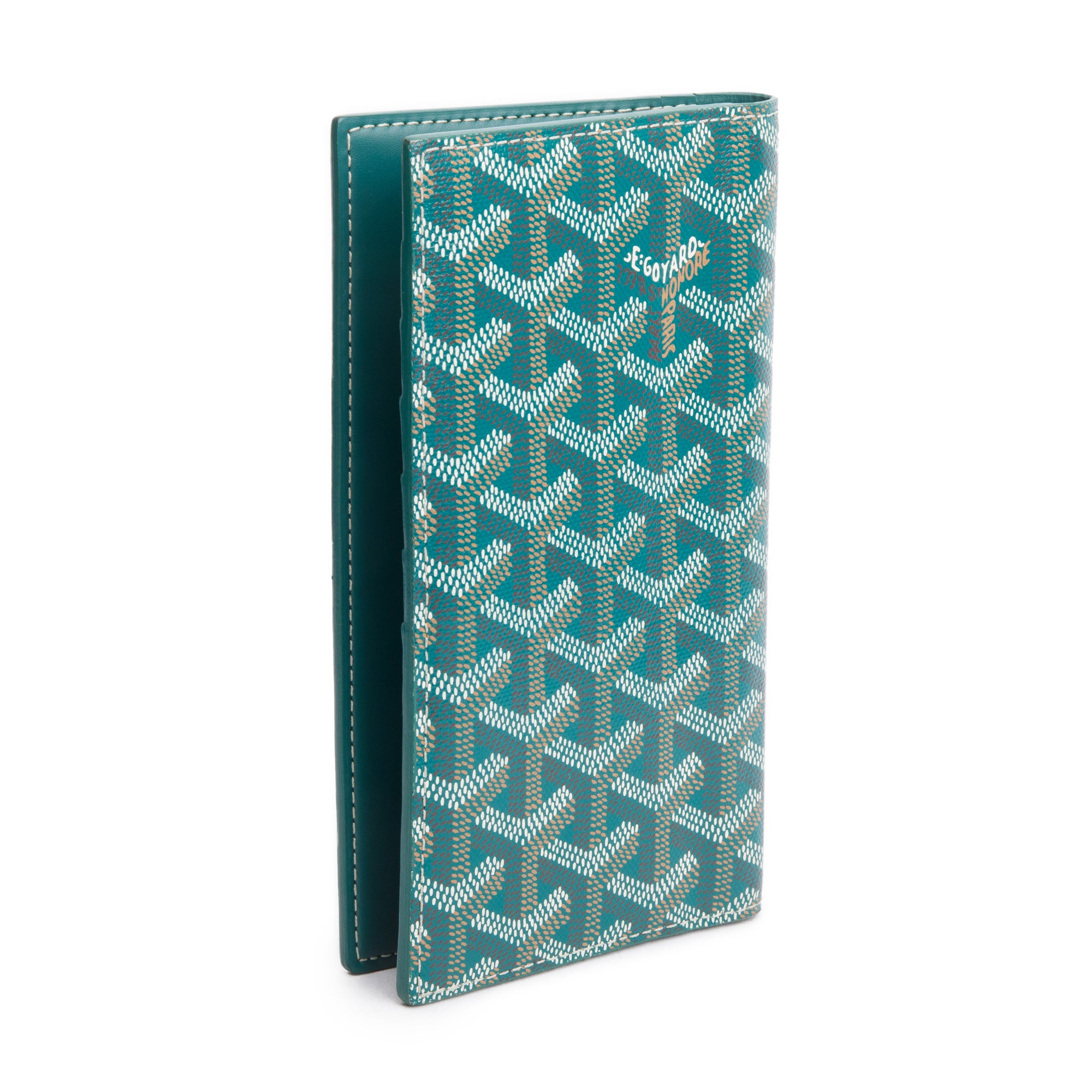 Goyard 2022 Green Goyardine Long Bifold Wallet