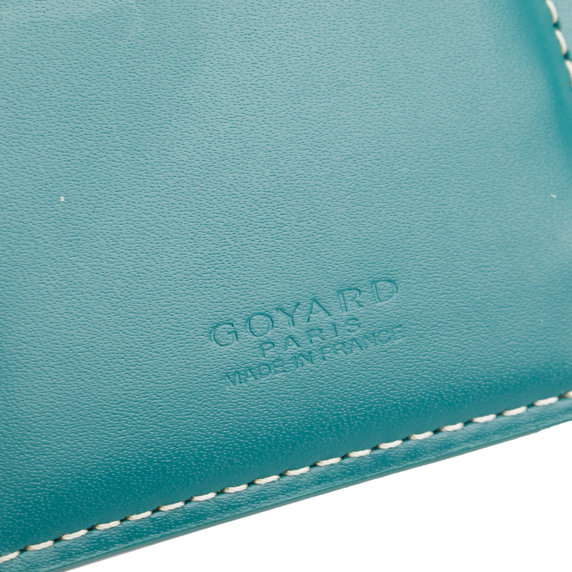 Goyard 2022 Green Goyardine Long Bifold Wallet