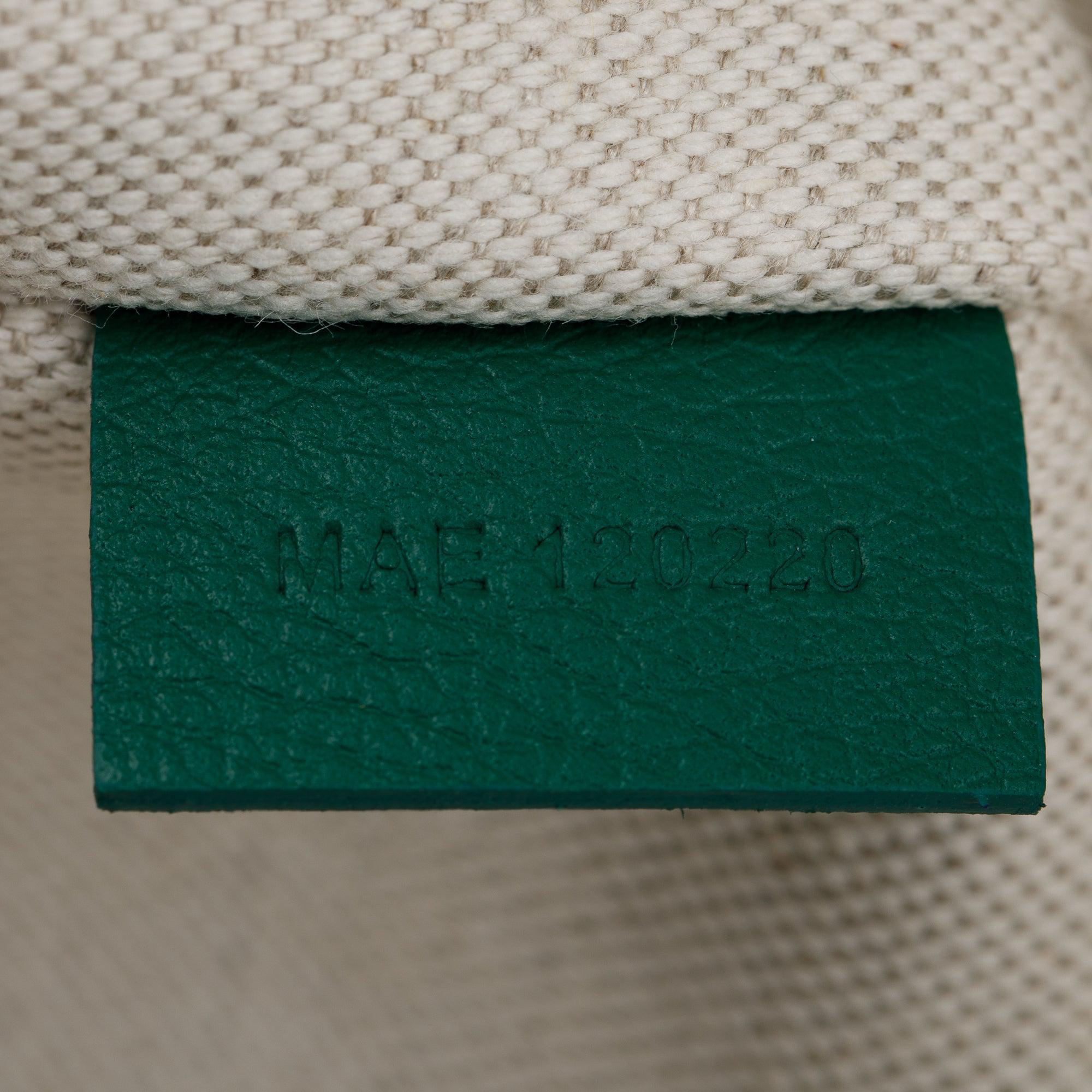 Goyard 2022 Green Monogram Canvas Villette Tote