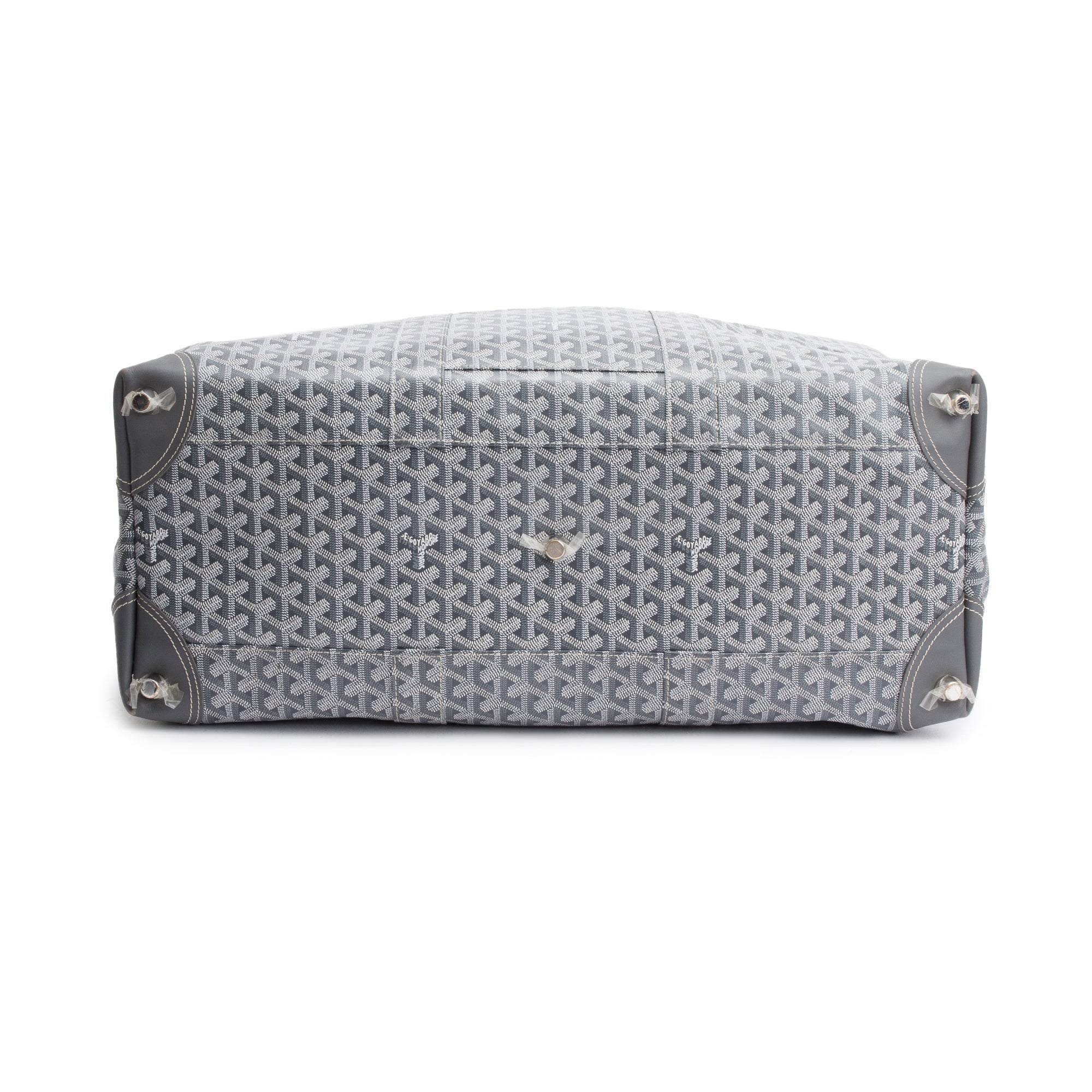 Goyard 2022 Grey Monogram Canvas Boeing 55 Duffle Bag