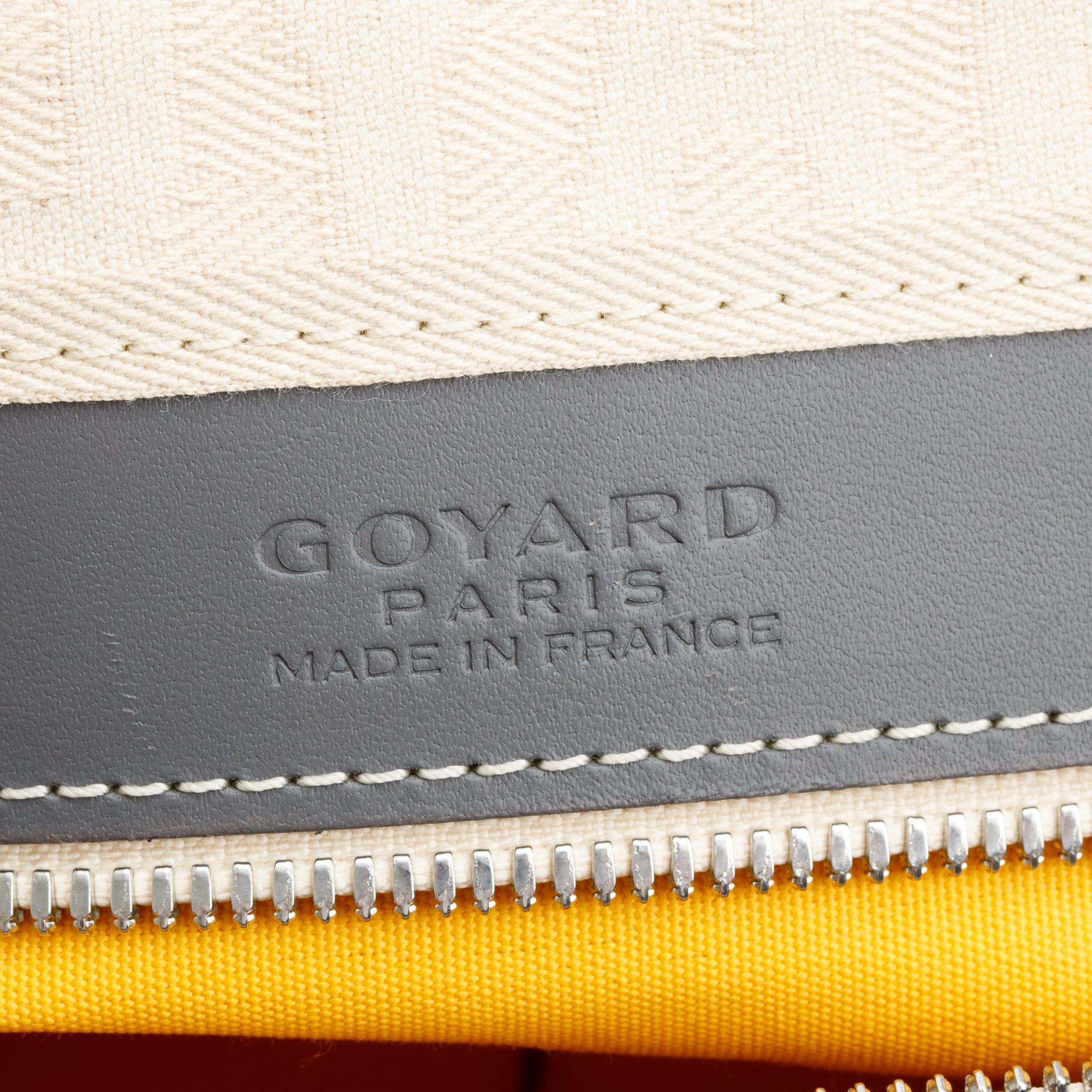 Goyard 2022 Grey Monogram Canvas Boeing 55 Duffle Bag