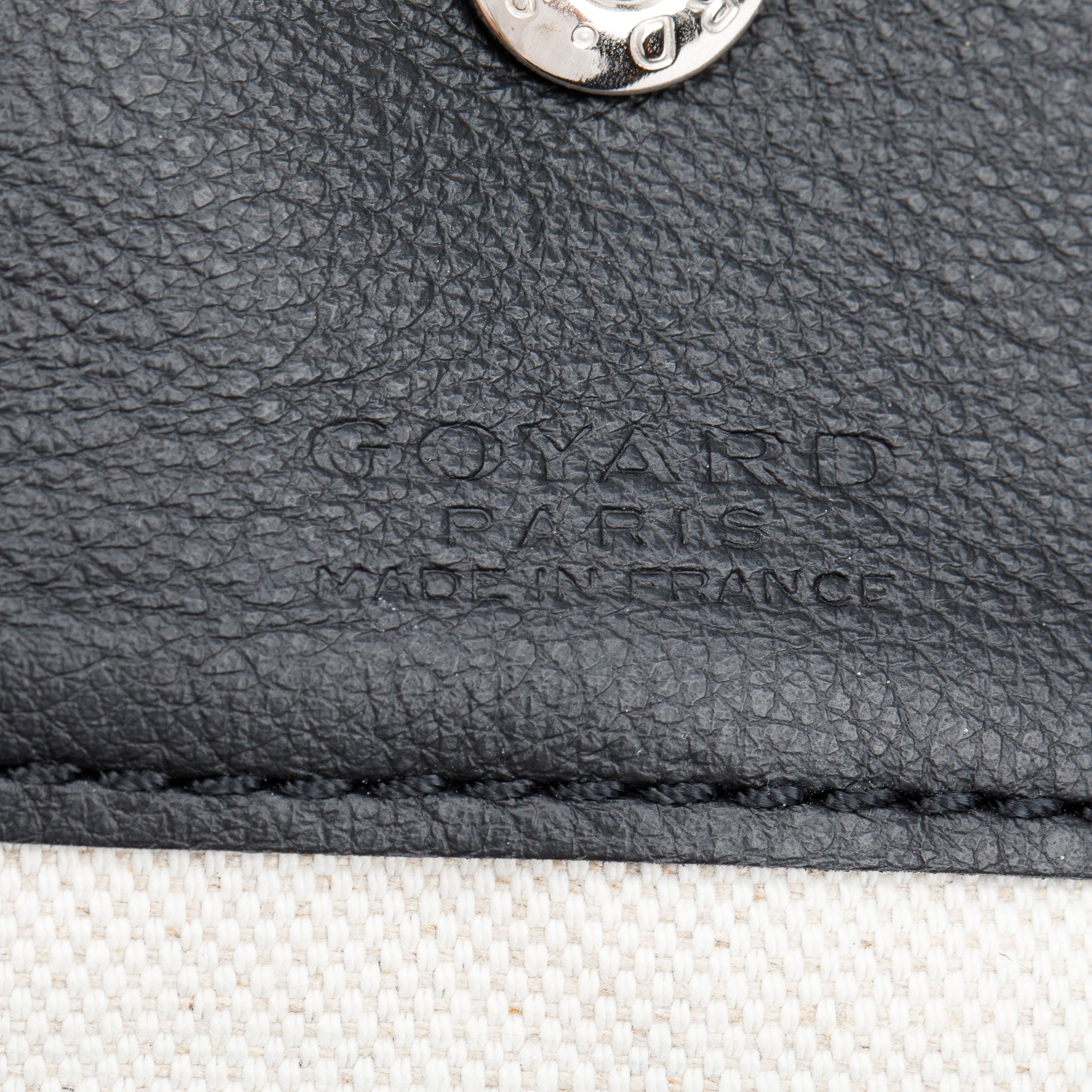 Goyard 2023 Black Monogram Canvas Saint Louis Tote GM w/ Pouch