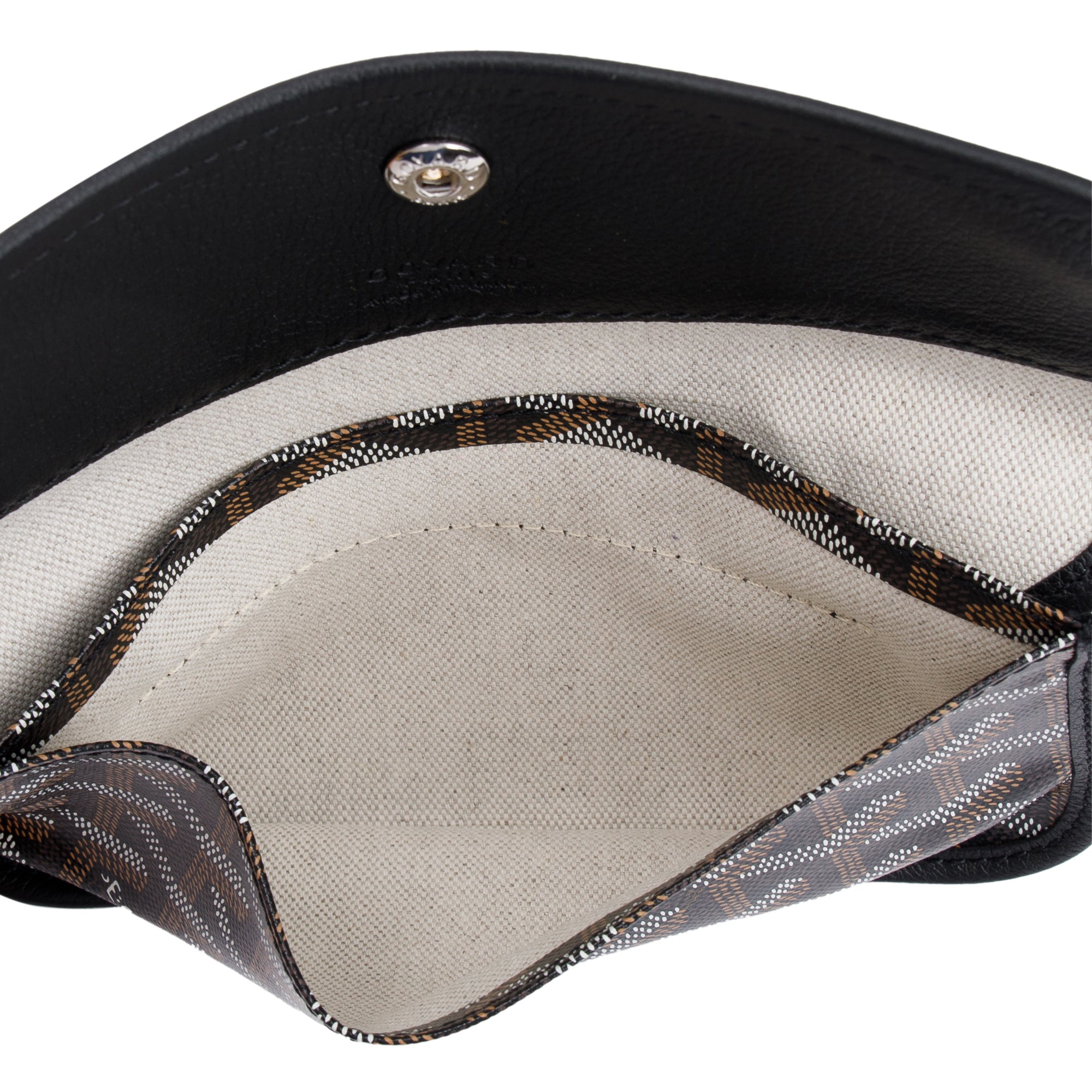 Goyard 2023 Black Monogram Canvas Saint Louis Tote PM w/ Pouch