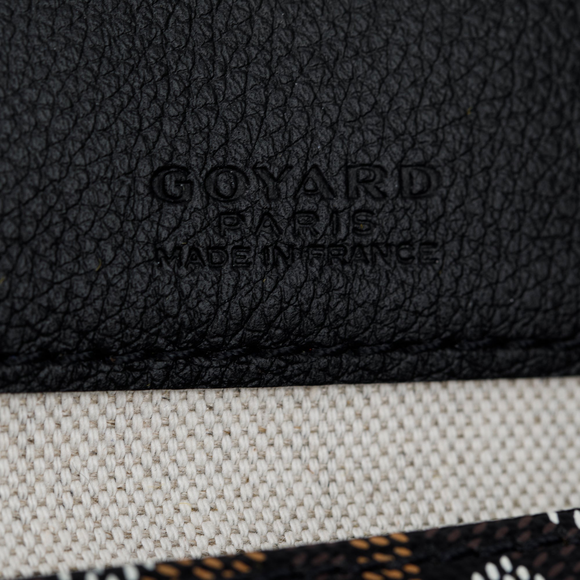 Goyard 2023 Black Monogram Canvas Saint Louis Tote PM w/ Pouch