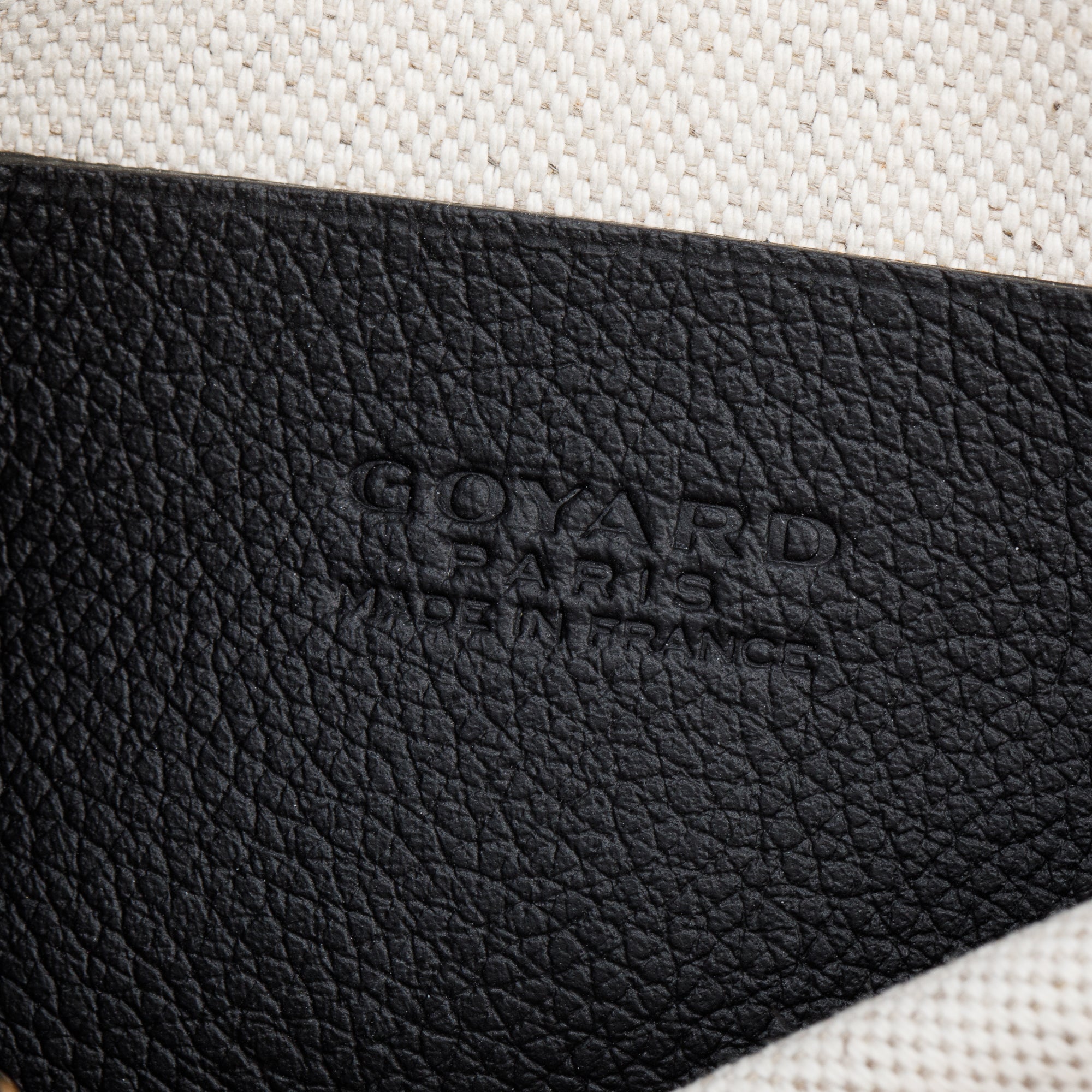 Goyard 2023 Black Monogram Coated Canvas Plumet Crossbody Bag