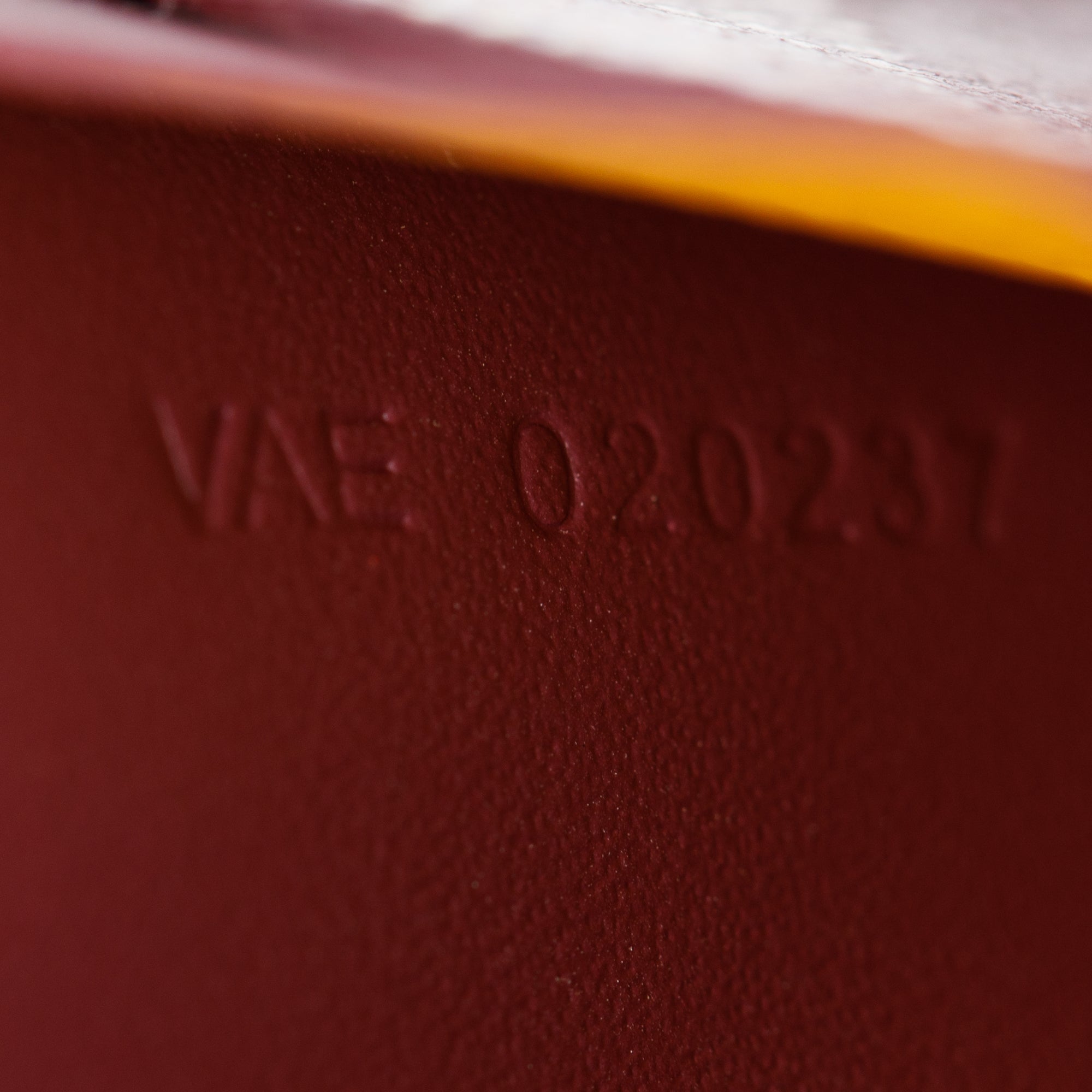 Goyard 2023 Burgundy Leather & Coated Canvas Saint Sulpice Card Holder w/ Box & Receipt