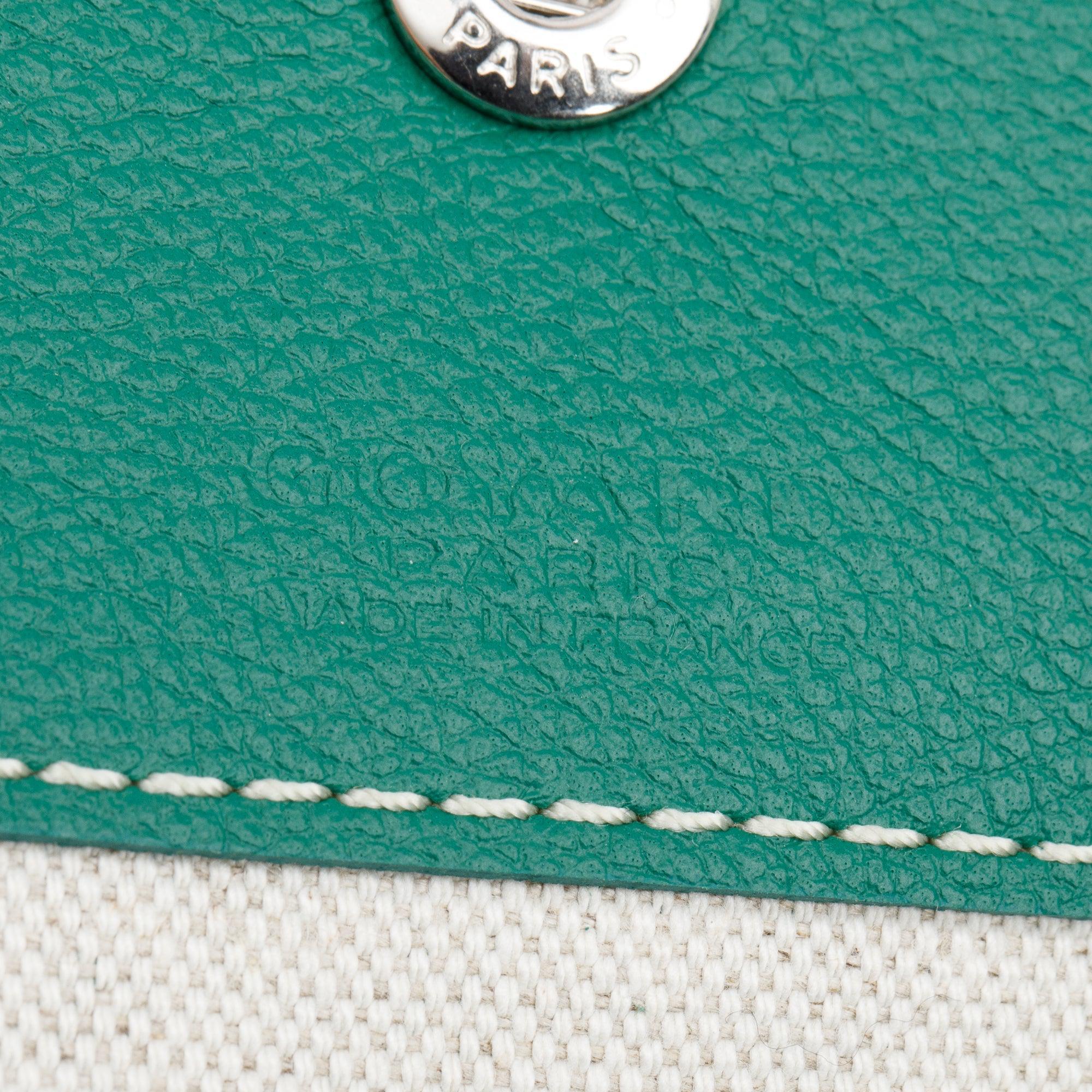 Goyard 2023 Green Monogram Canvas Boheme Hobo Bag