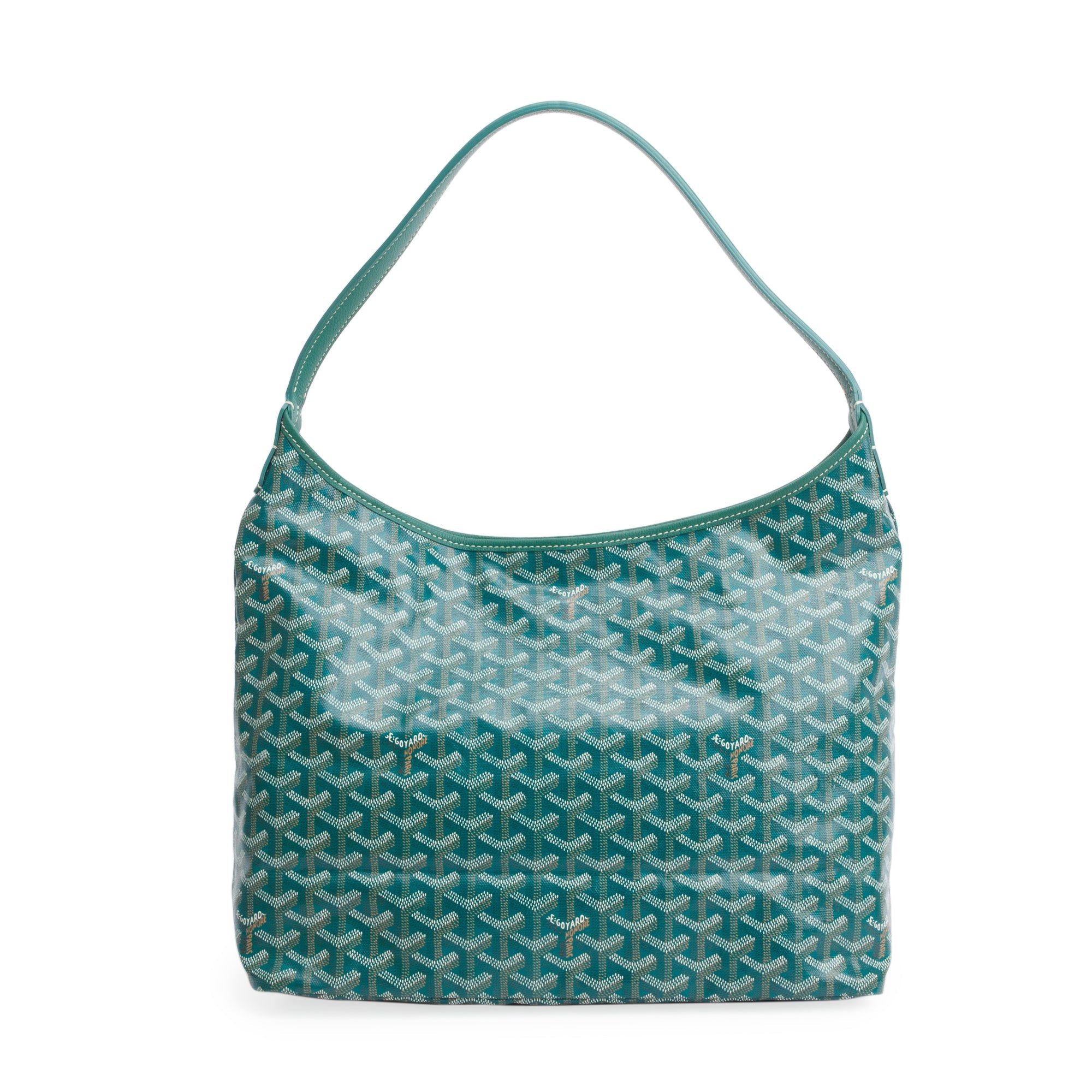 Goyard 2023 Green Monogram Canvas Boheme Hobo Bag