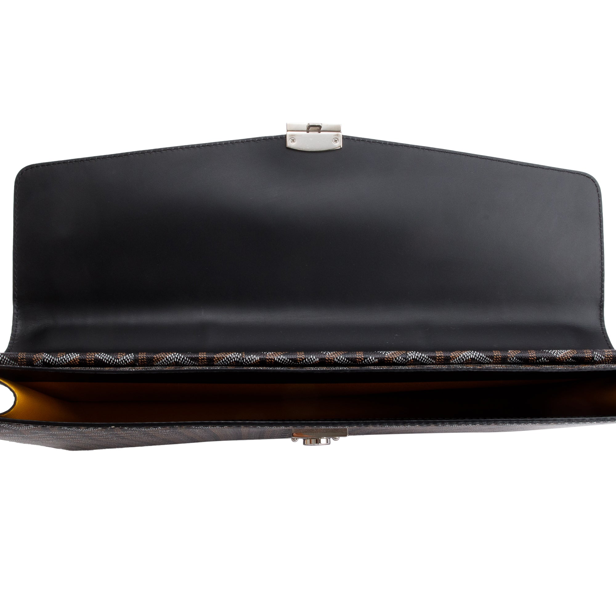 Goyard Black Monogram Canvas Chypre Deux Soufflets Briefcase