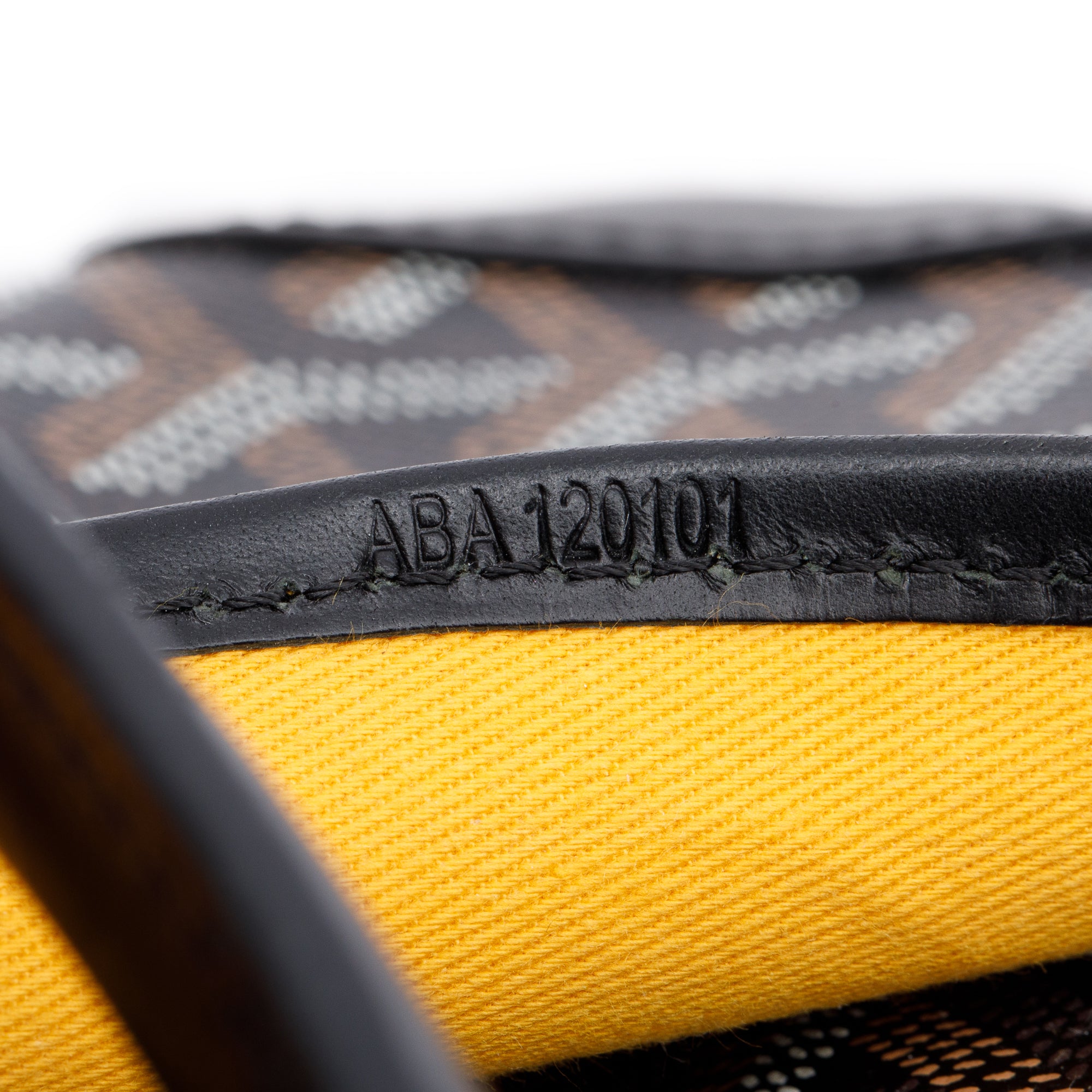 Goyard Black Monogram Coated Canvas St. Jeanne MM