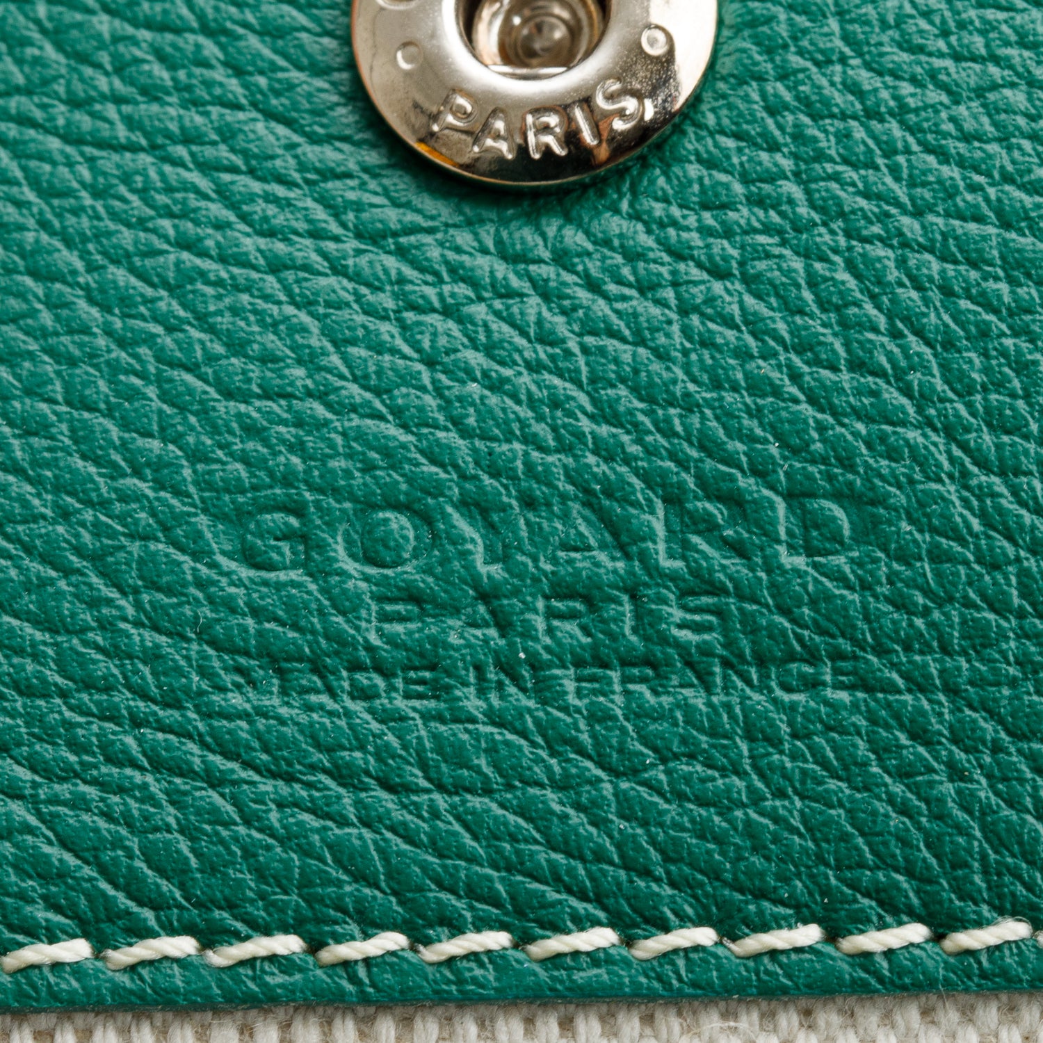 Goyard Green Monogram Canvas Saint Louis Tote PM w/ Pouch