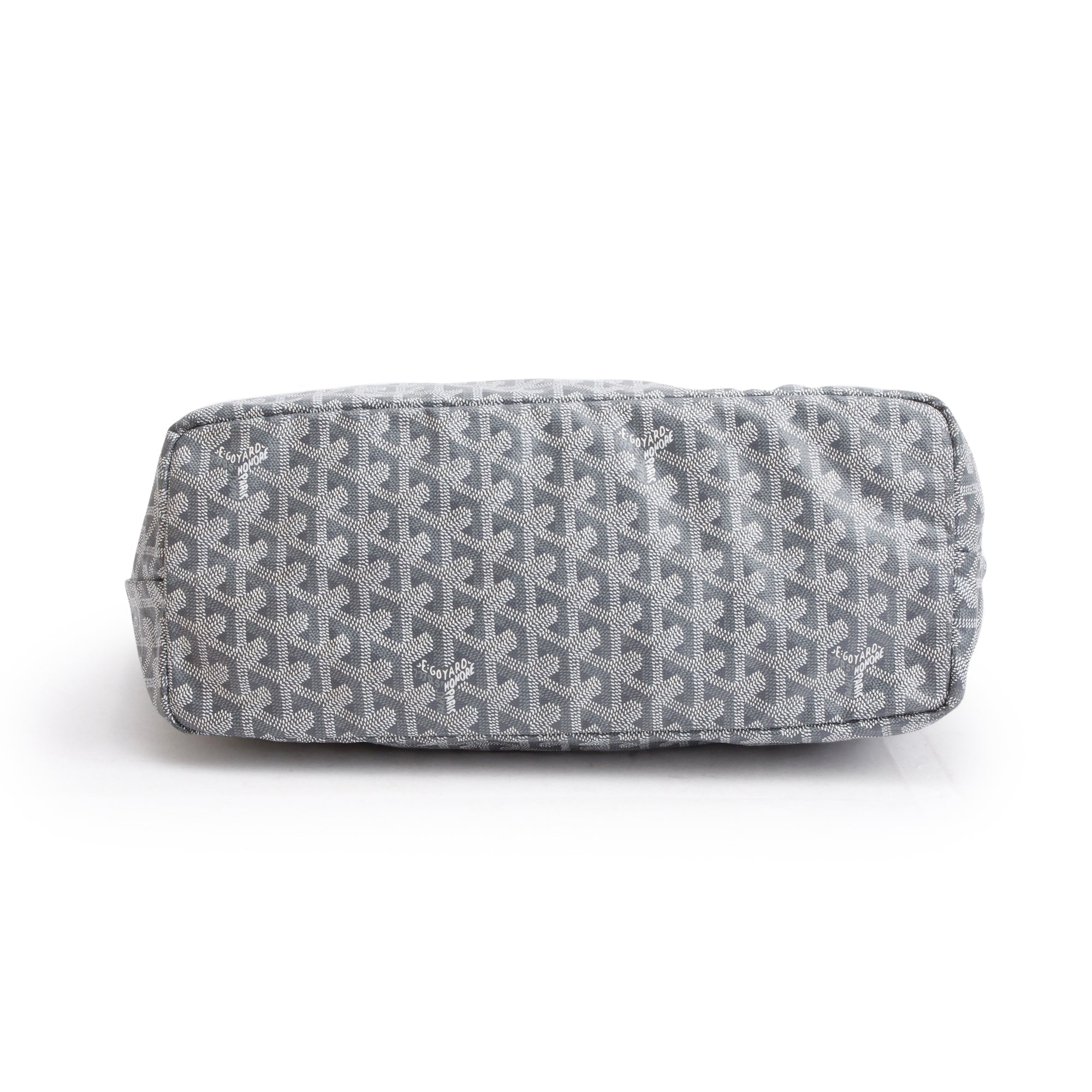 Goyard Grey Monogram Canvas Saint Louis Tote PM w/ Pouch