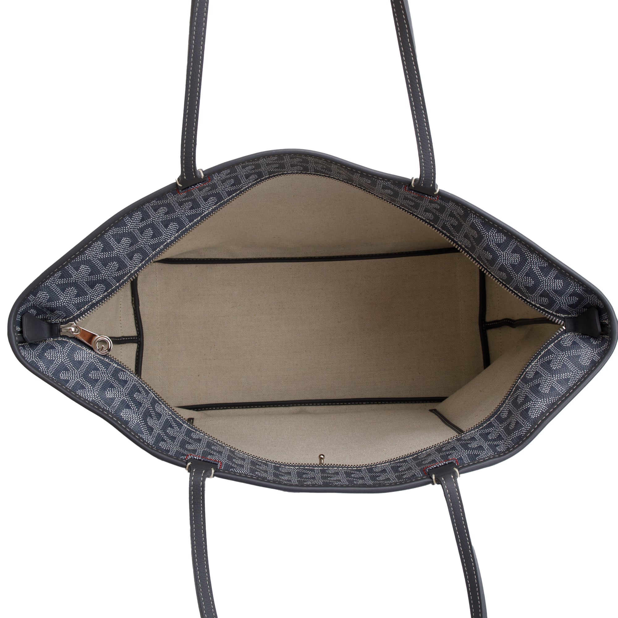 Goyard Grey Monogram Coated Canvas Artois MM Bag