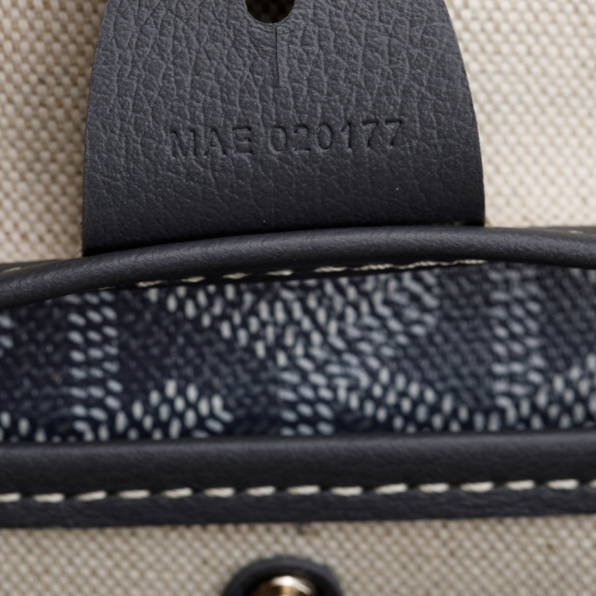 Goyard Grey Monogram Coated Canvas Artois MM Bag