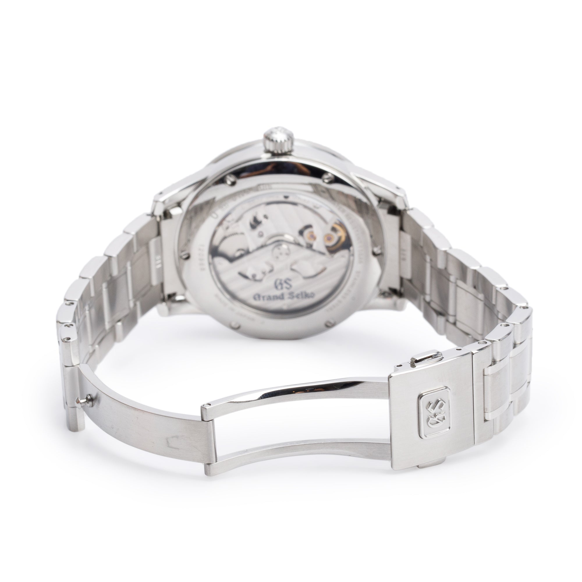 Grand Seiko 2022 Stainless Steel Spring Drive 40 MM GMT Automatic Watch w/ Box & Papers