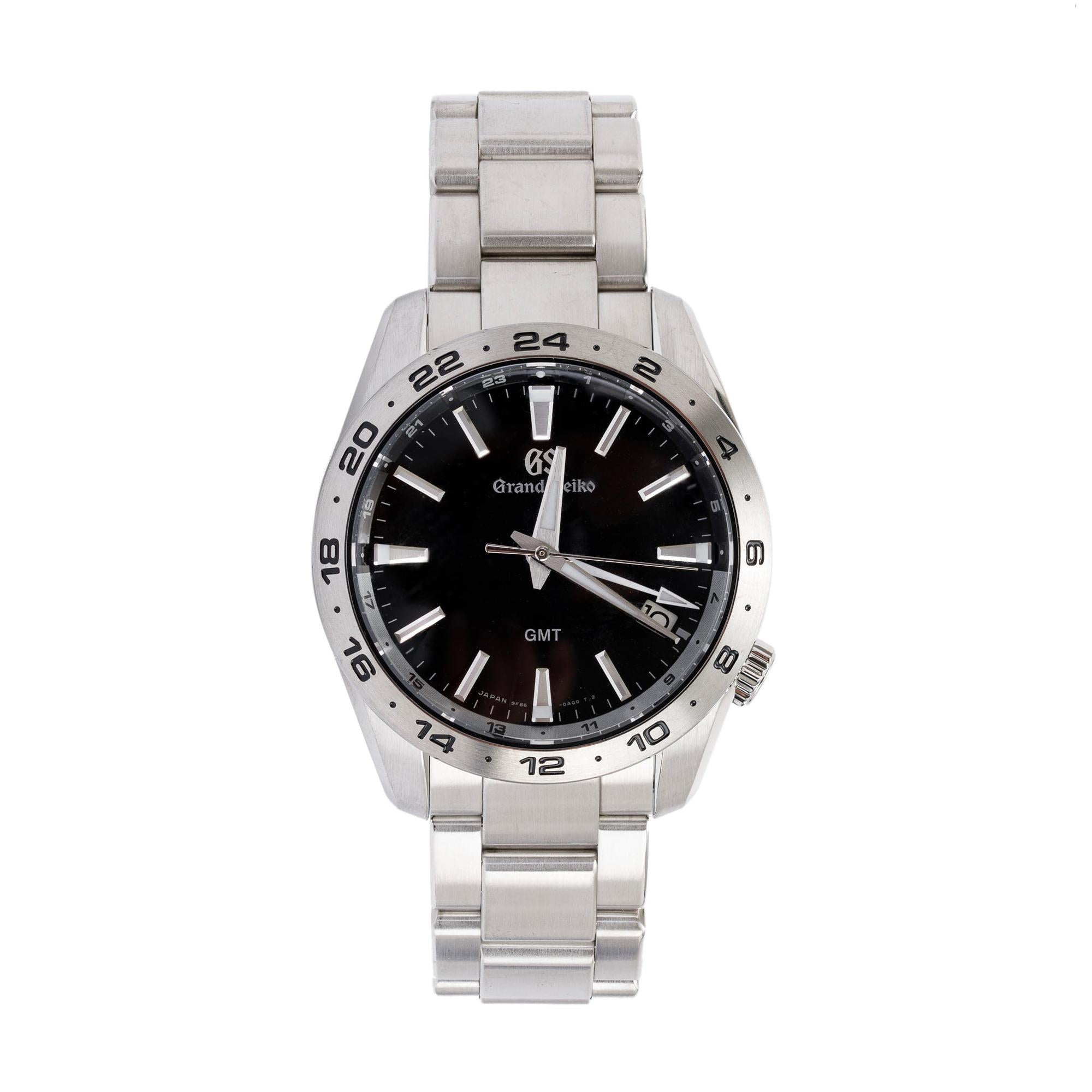 Grand Seiko Sport GMT 39 mm Quartz Watch w/ Box & Papers