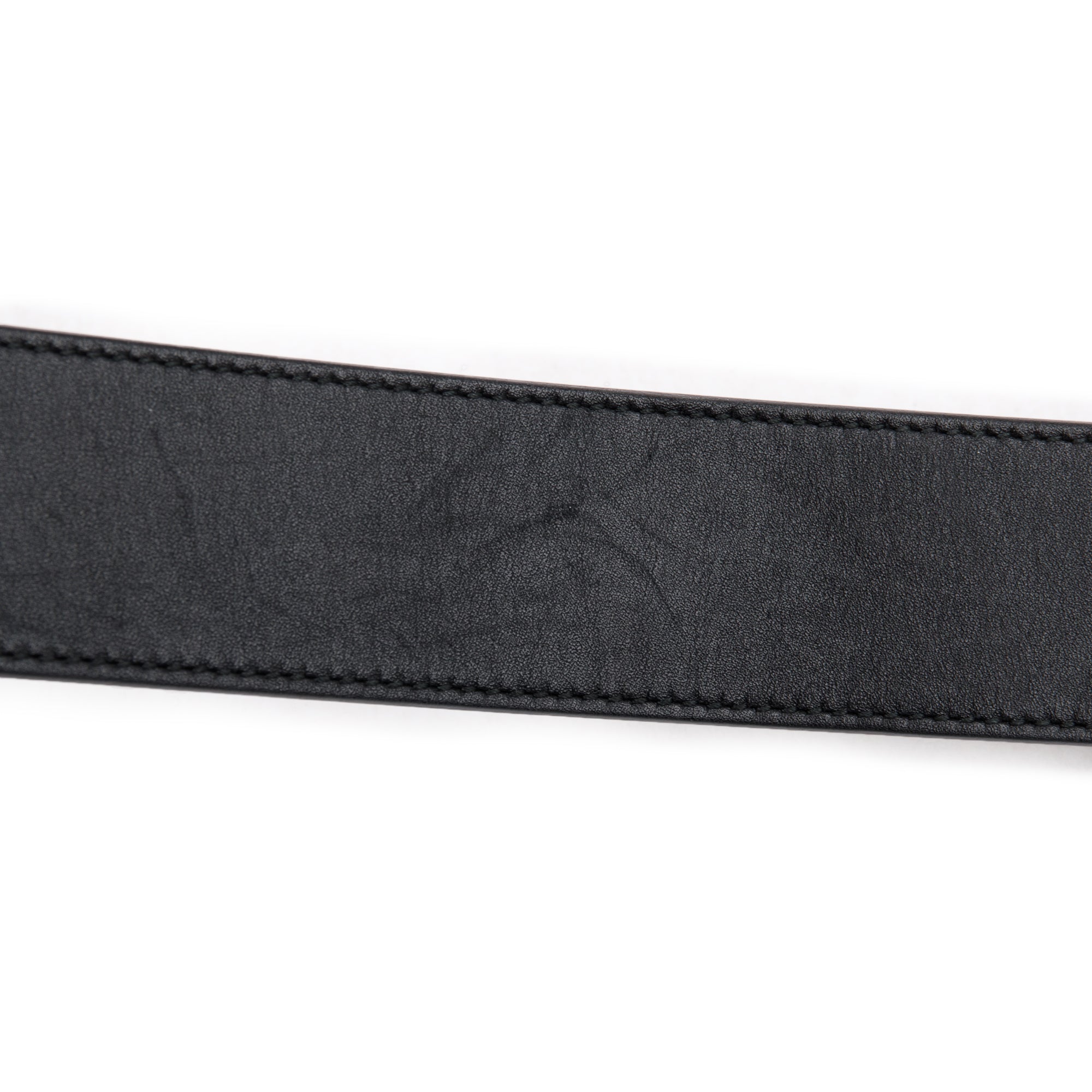 Gucci 2015 Re-Edition Black Wide Leather Belt 95 38