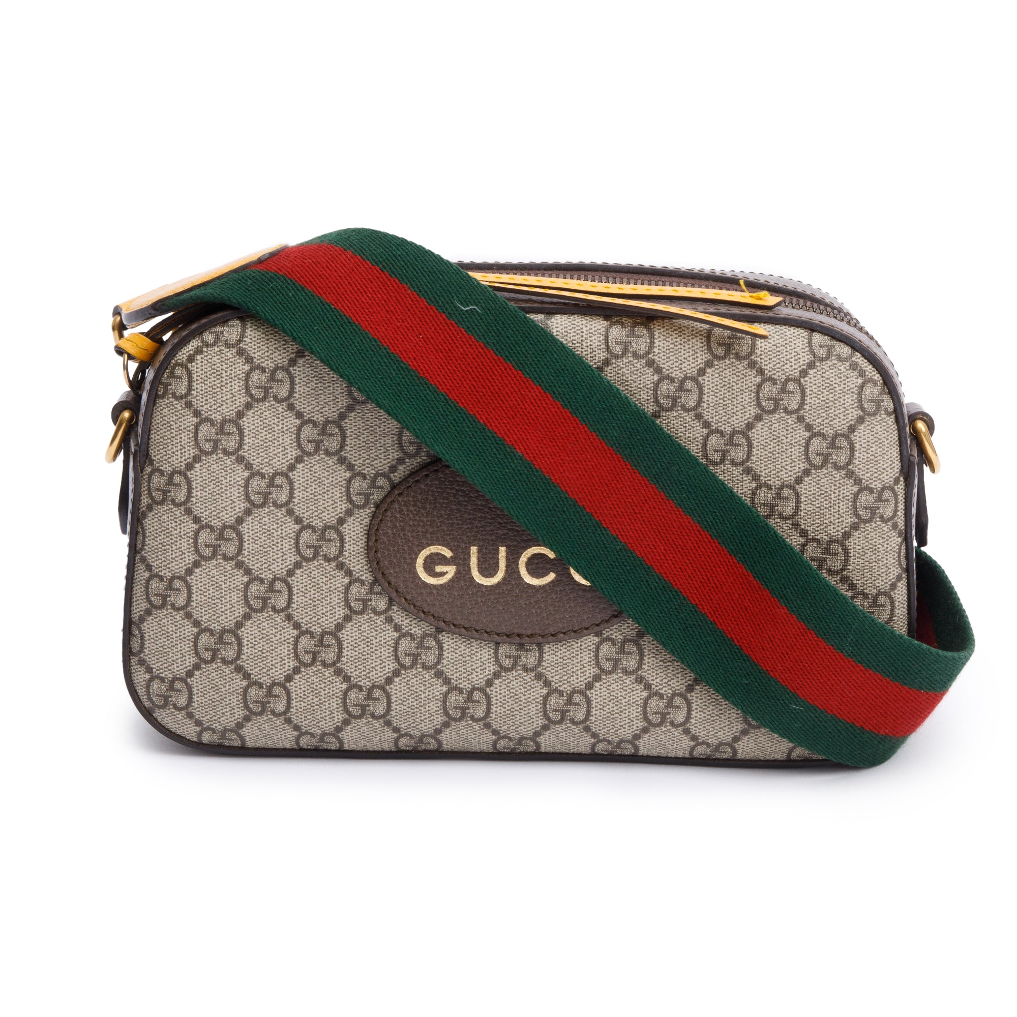 Gucci 2022 Neo Vintage GG Supreme Messenger Bag w/ Box & Receipt
