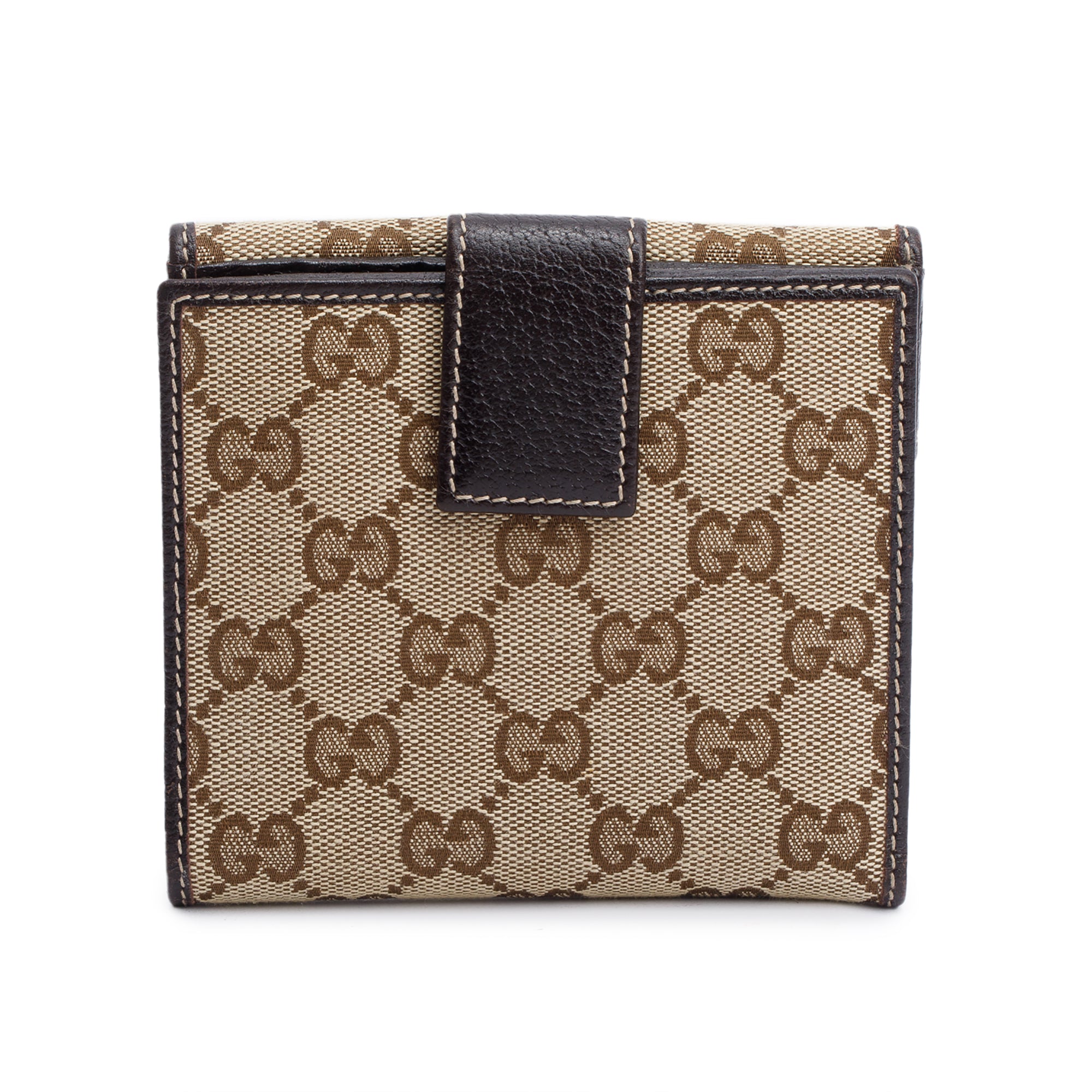 Gucci GG Canvas Web Princy Compact Wallet
