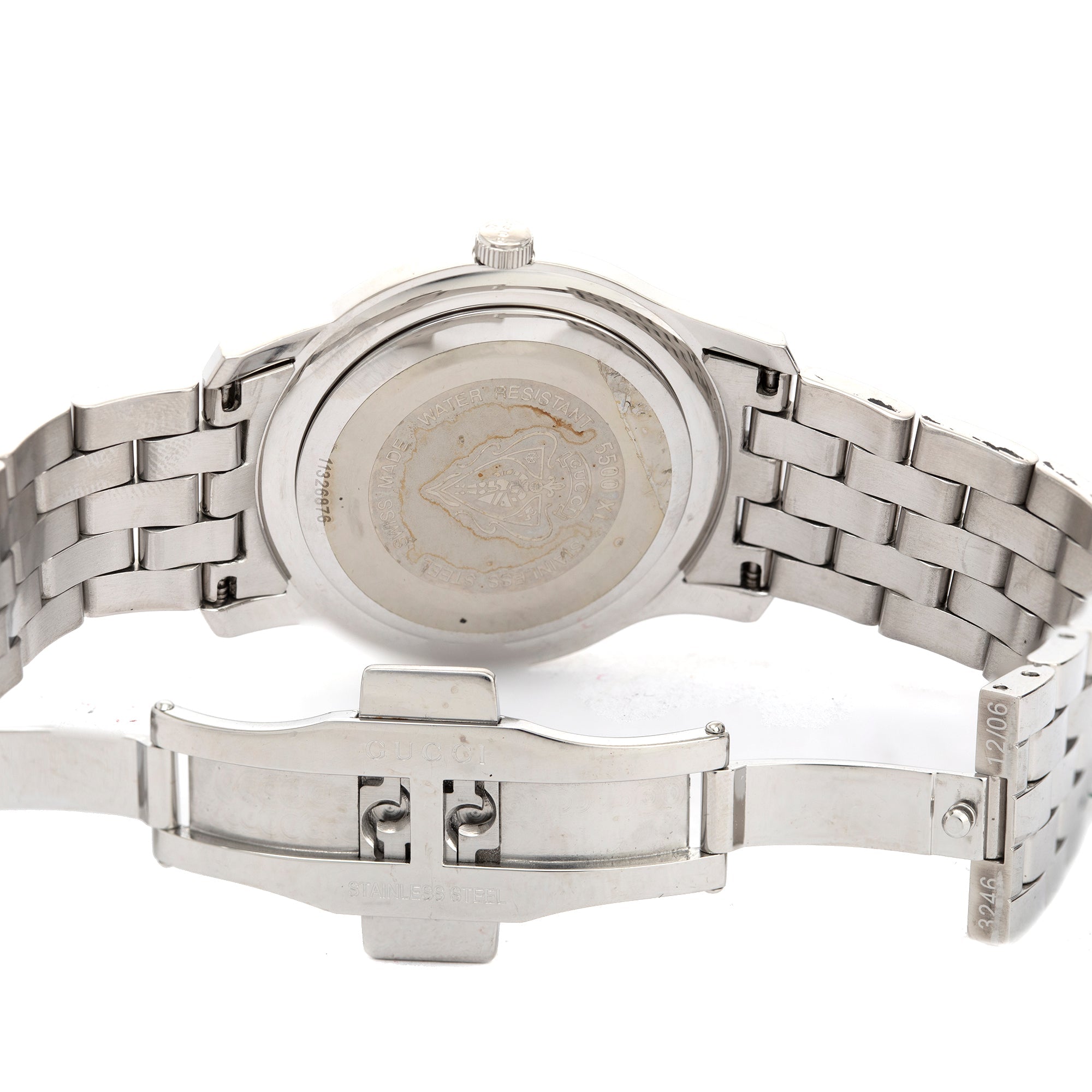 Gucci 5500 XL Series 38 MM Watch w/ Box