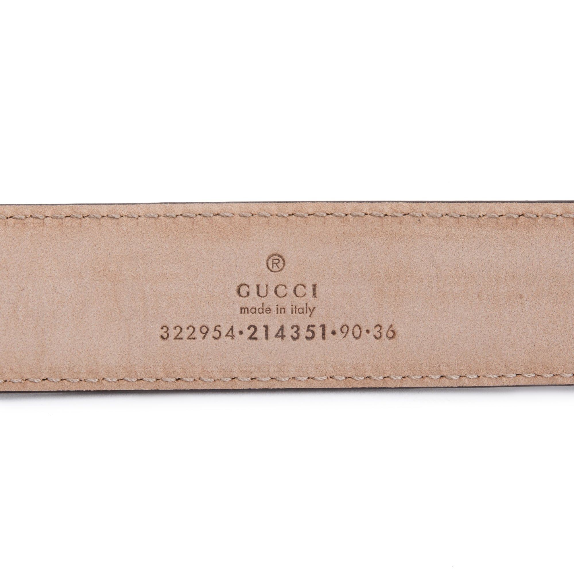 Gucci Bamboo Buckle Black Leather Belt 90 36