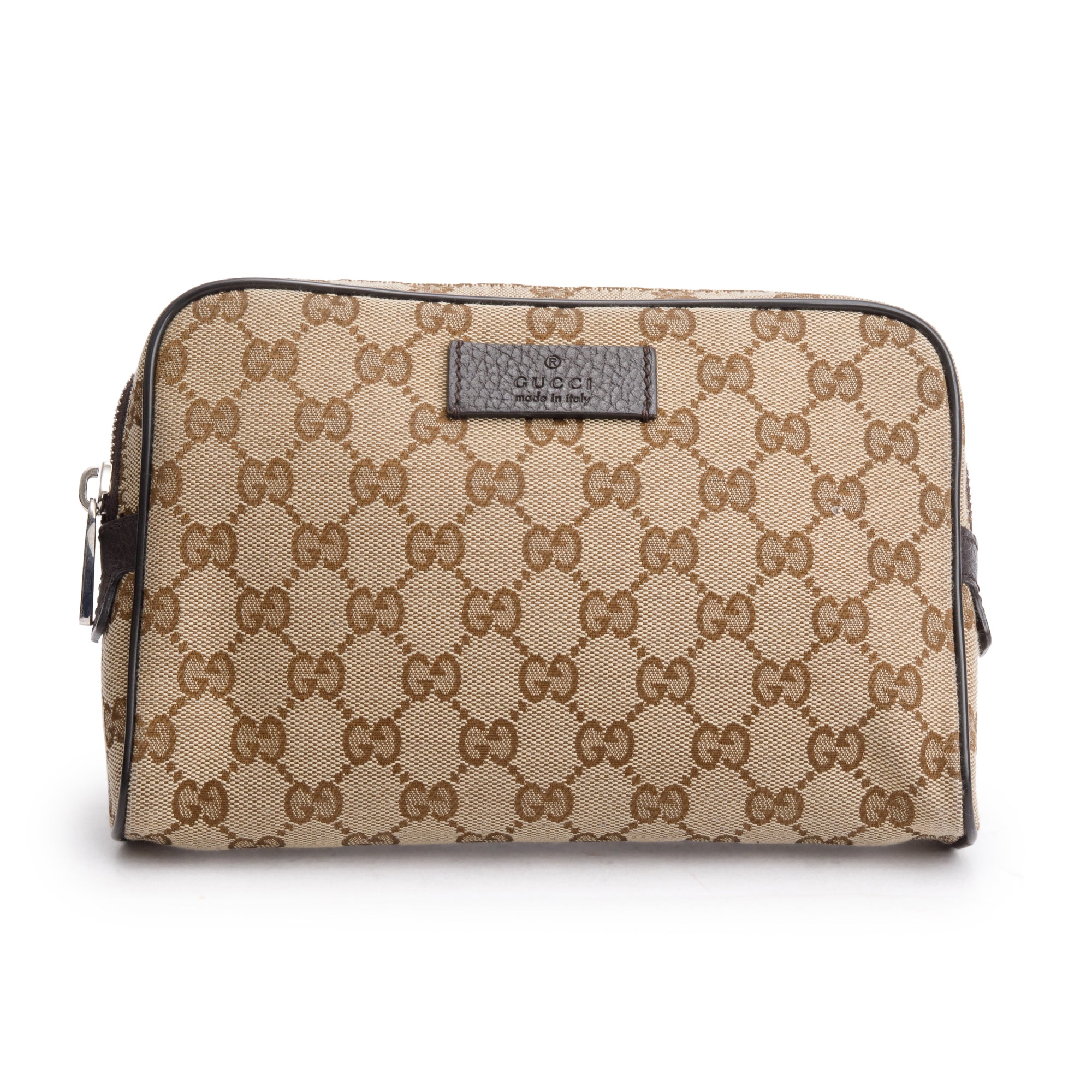 Gucci Beige GG Canvas Belt Bag