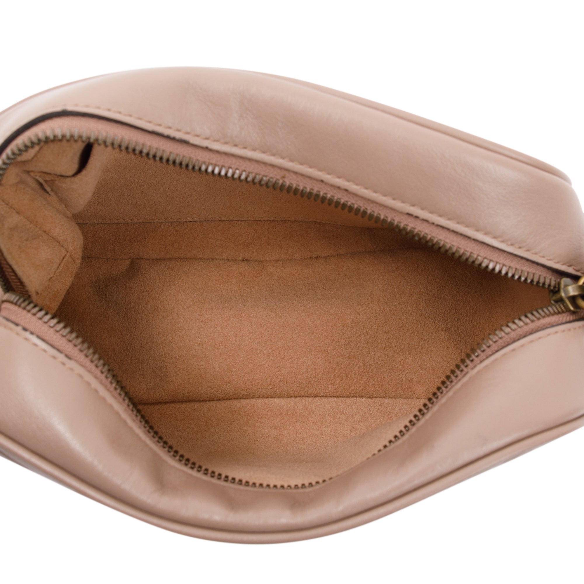 Gucci Beige GG Marmont Matelasse Leather Small Shoulder Bag