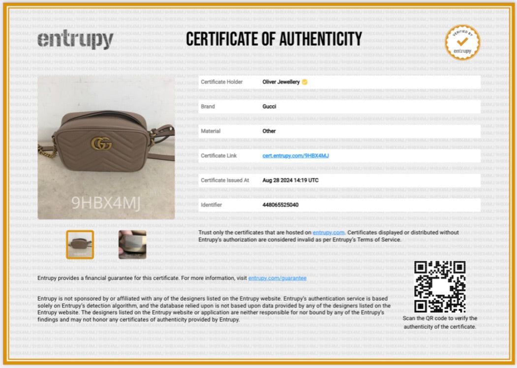 Gucci Beige GG Marmont Matelasse Mini Shoulder Bag