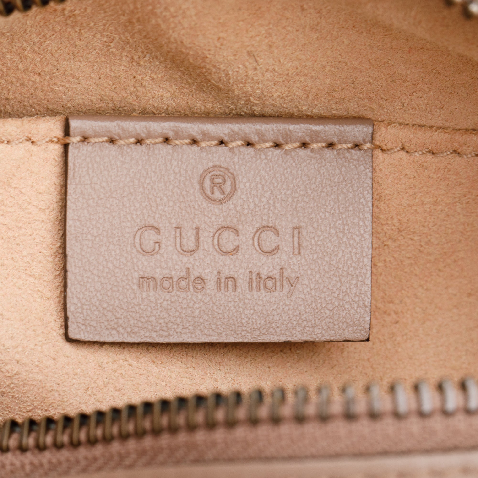 Gucci Beige GG Marmont Matelasse Mini Shoulder Bag