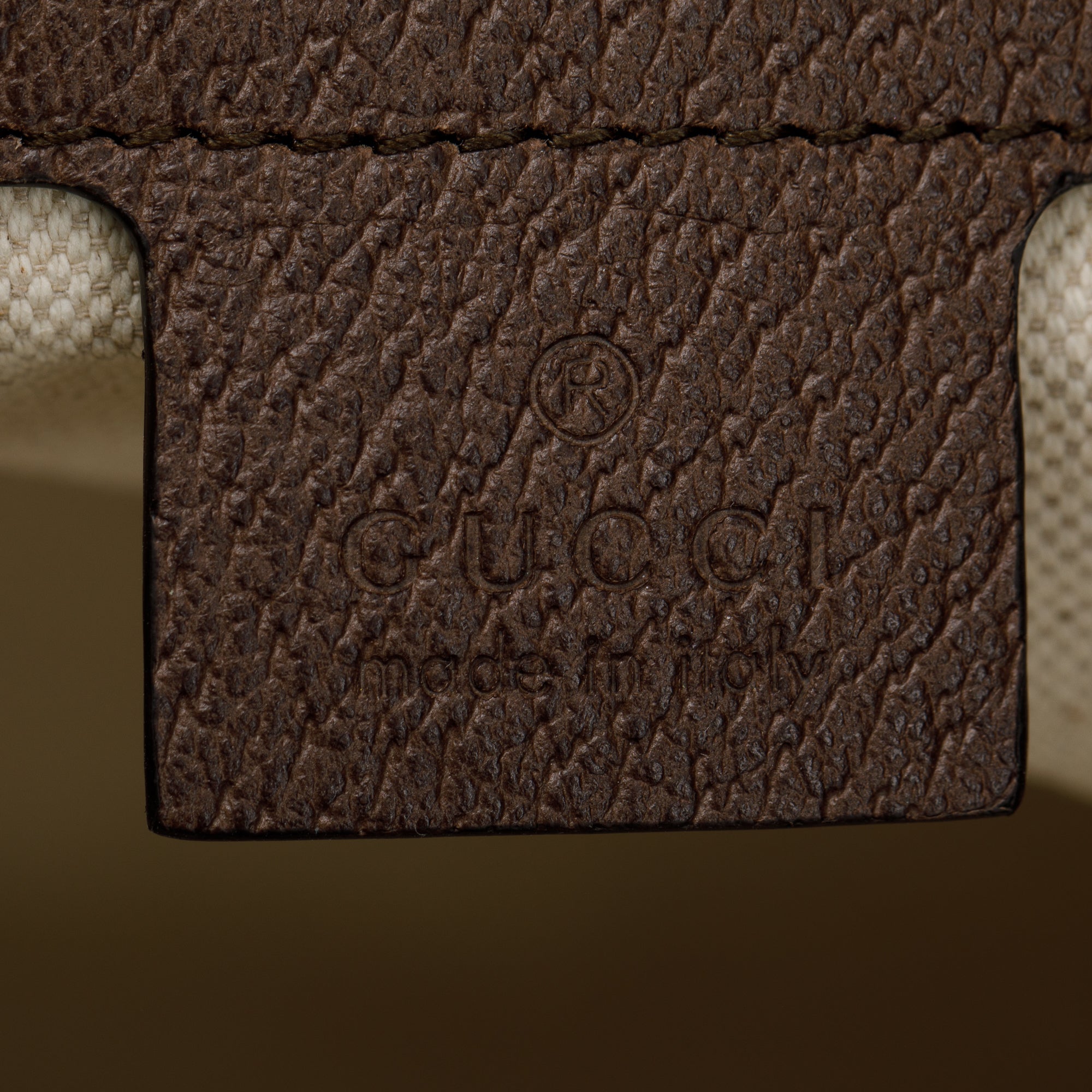 Gucci Beige GG Supreme Web Large Ophidia Half Moon Hobo