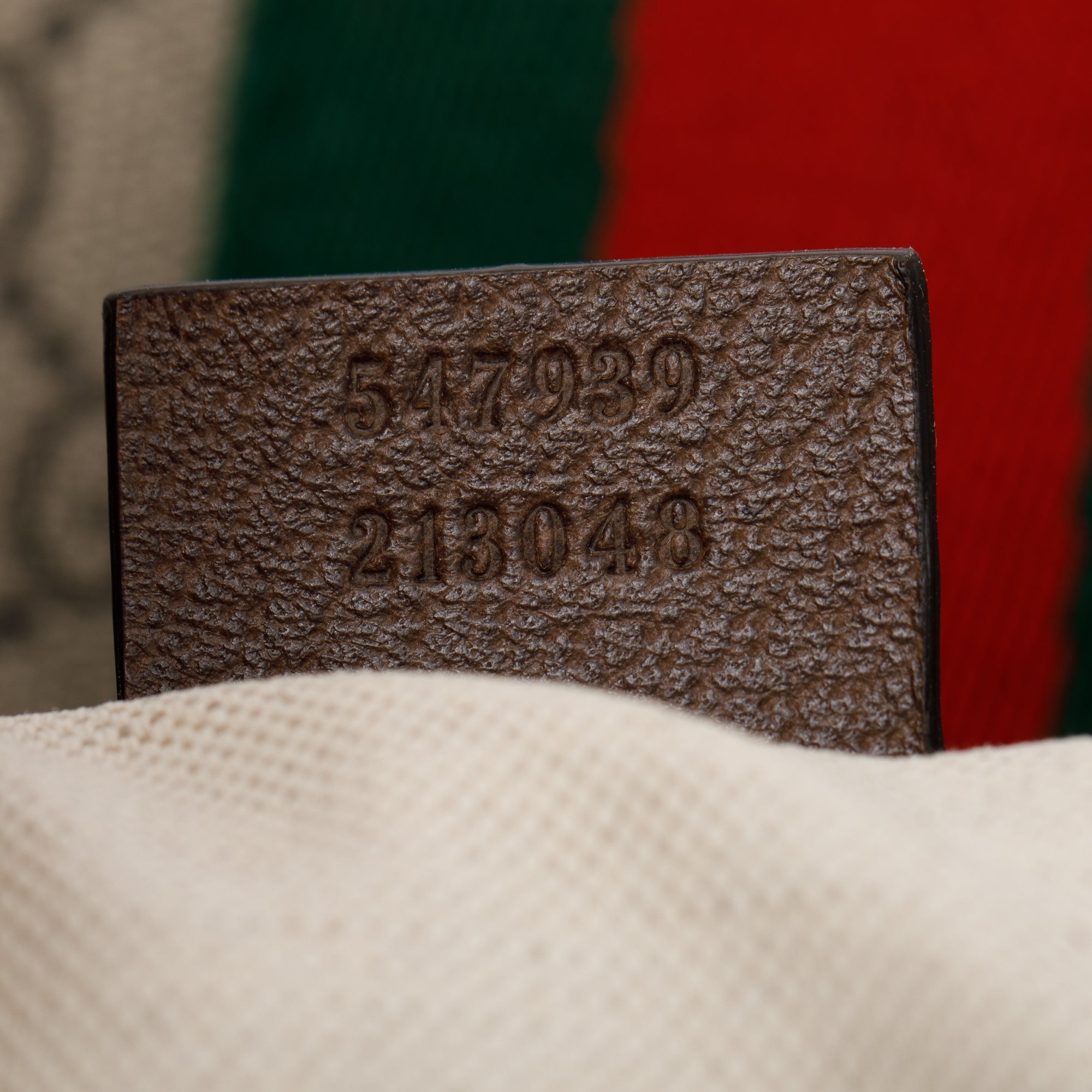 Gucci Beige GG Supreme Web Large Ophidia Half Moon Hobo