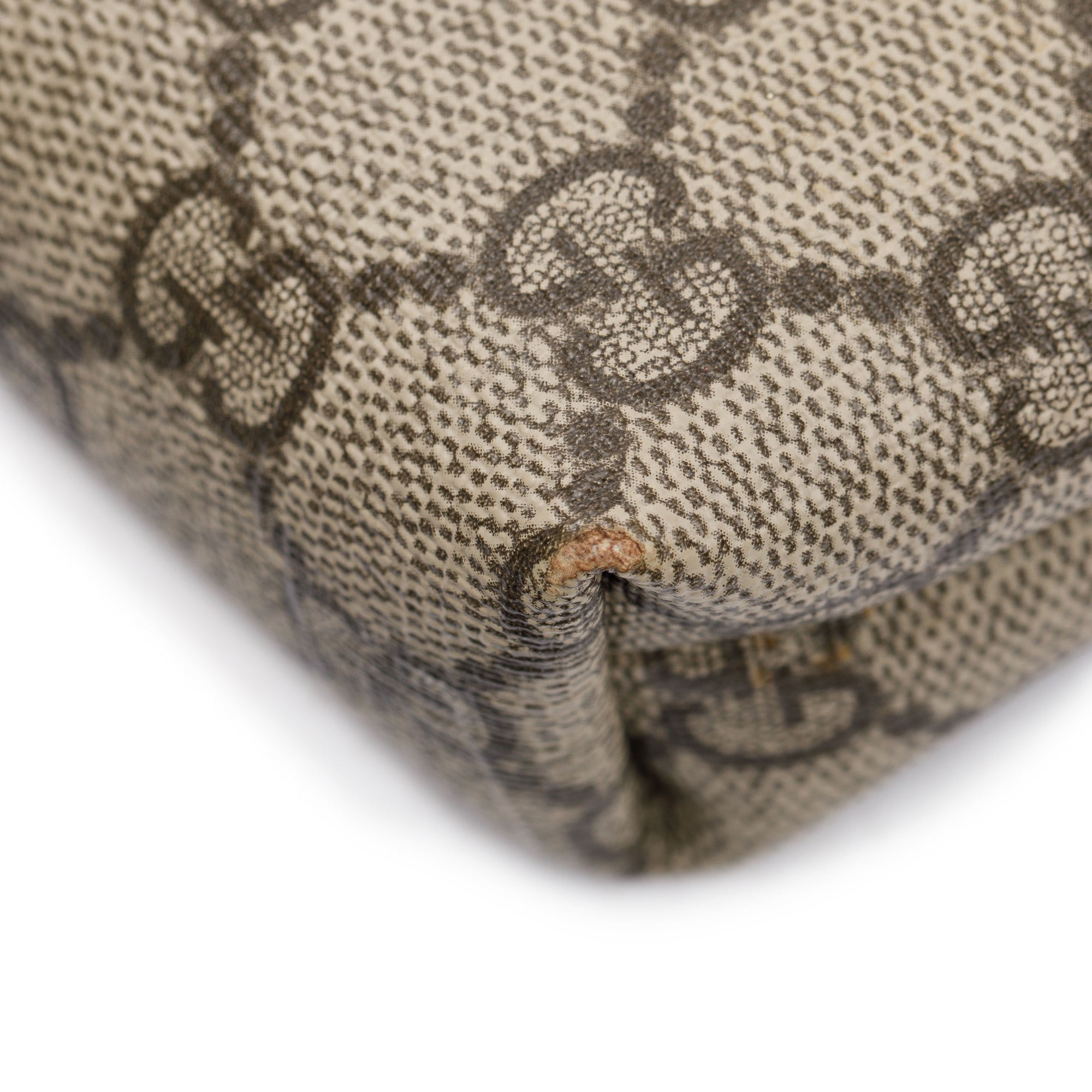 Gucci Beige GG Supreme Web Messenger Bag