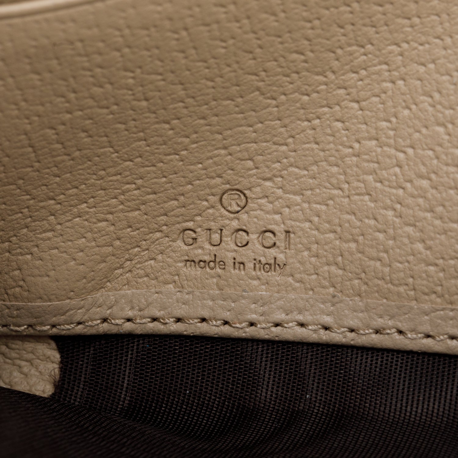 Gucci Beige GG Supreme Web Ophidia Zip Around Wallet