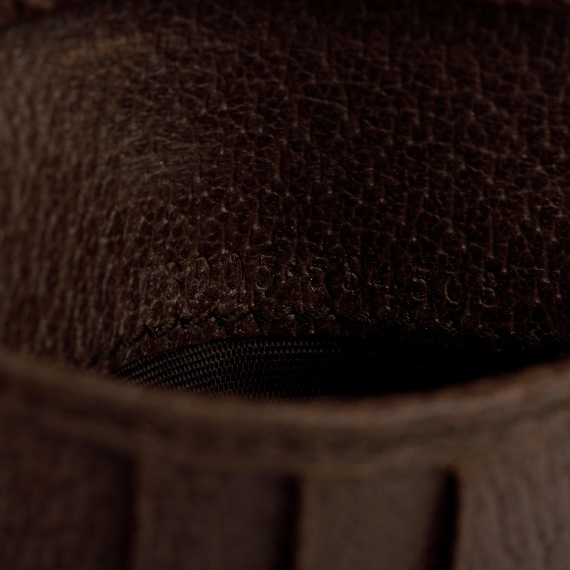 Gucci Beige & Multicolour Courrier GG Supreme Bifold Wallet