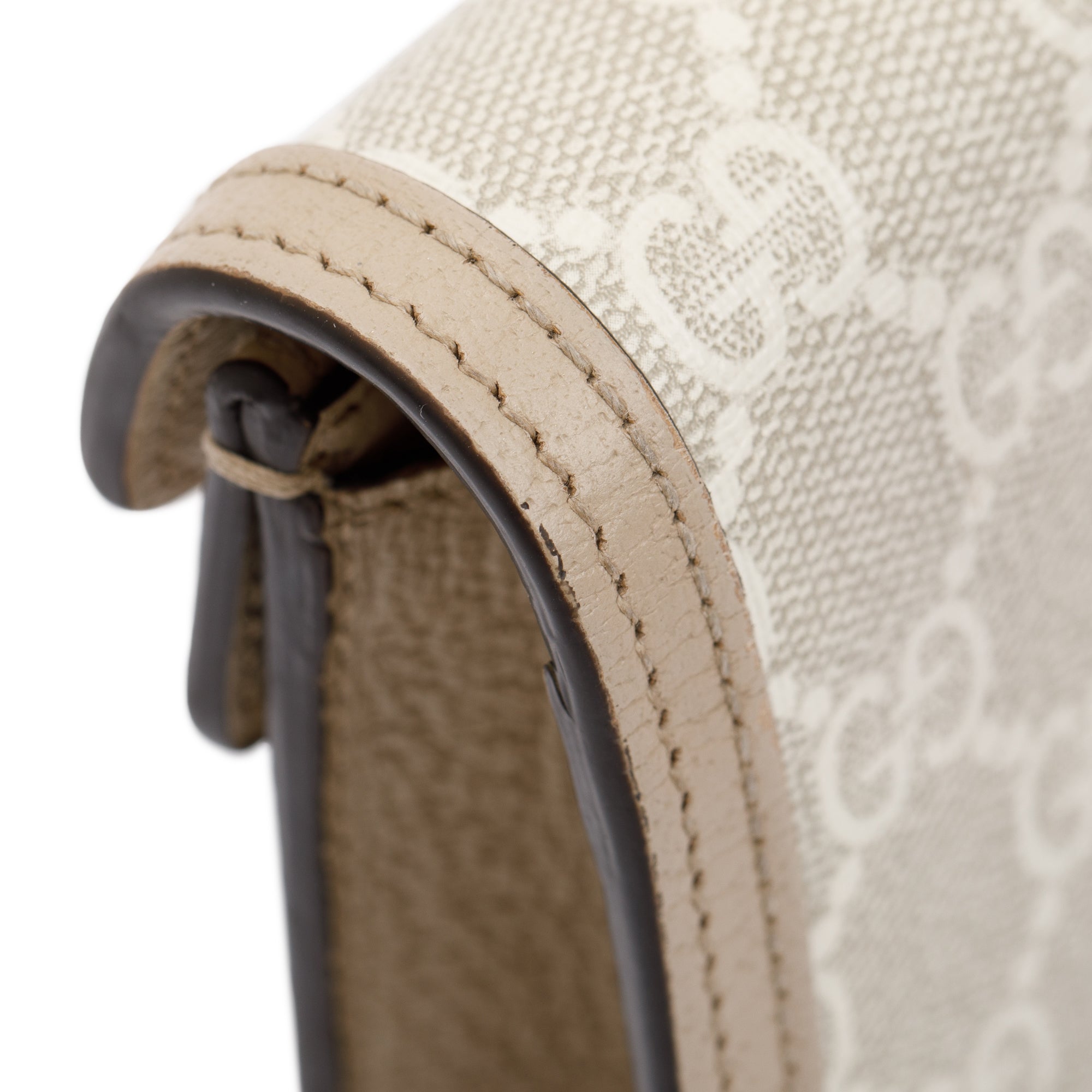 Gucci Beige & White GG Supreme Dionysus Super Mini Bag w/ Box