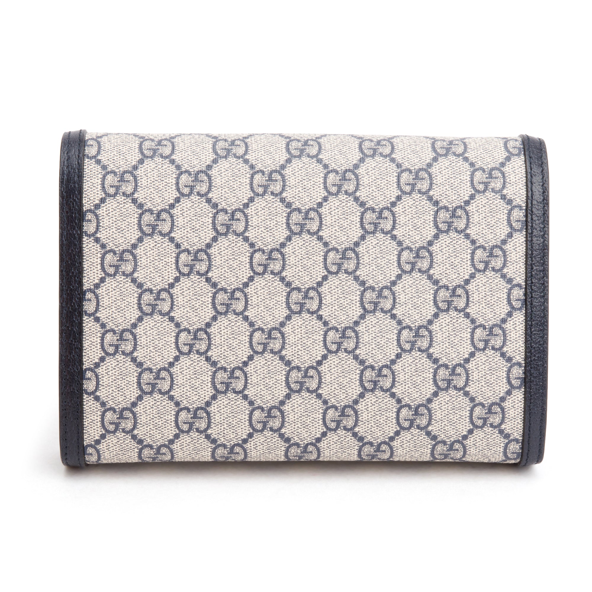 Gucci Beige/Blue Dionysus GG Supreme Wallet on Chain w/ Box