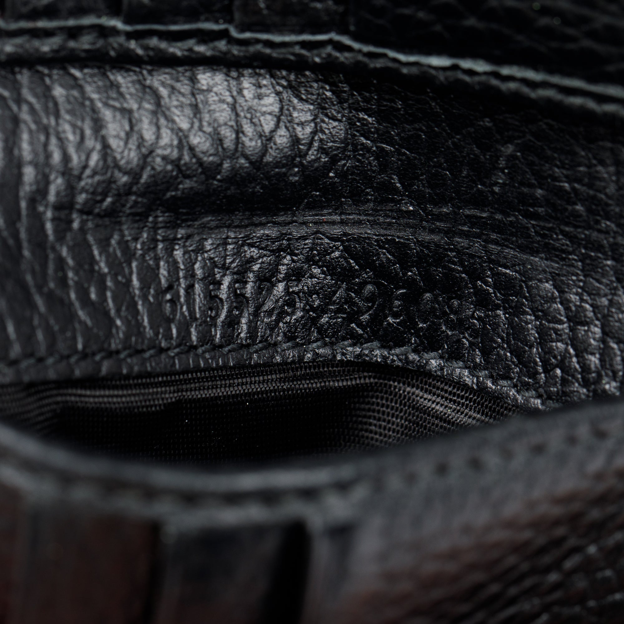 Gucci Black Calfskin Leather Interlocking G Logo Dollar French Wallet w/ Box