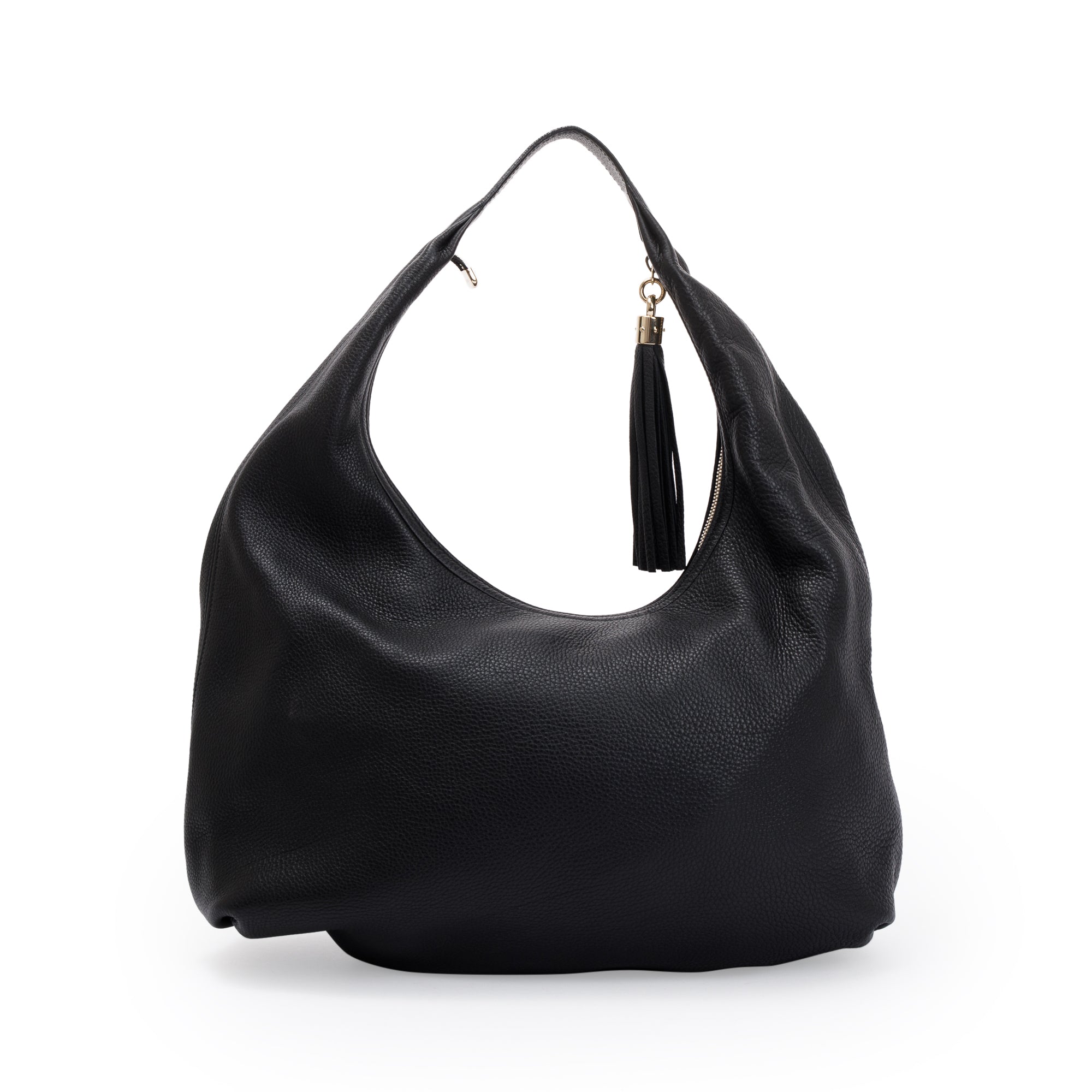 Gucci Black Calfskin Leather Large Soho Hobo Bag