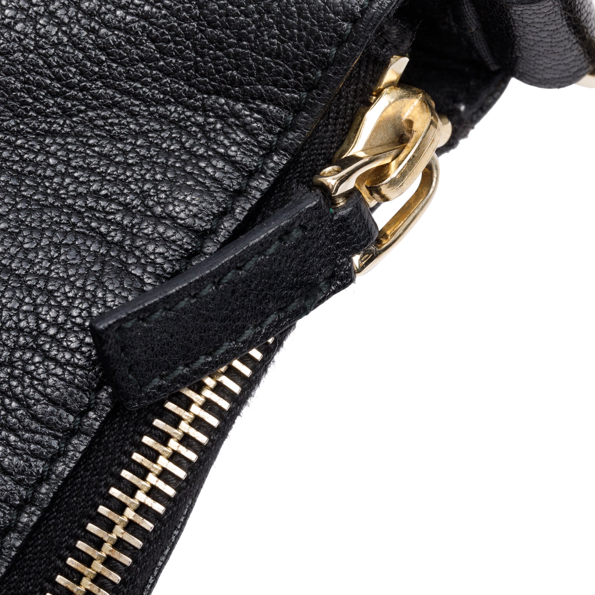 Gucci Black Calfskin Leather Mini Blondie Shoulder Bag